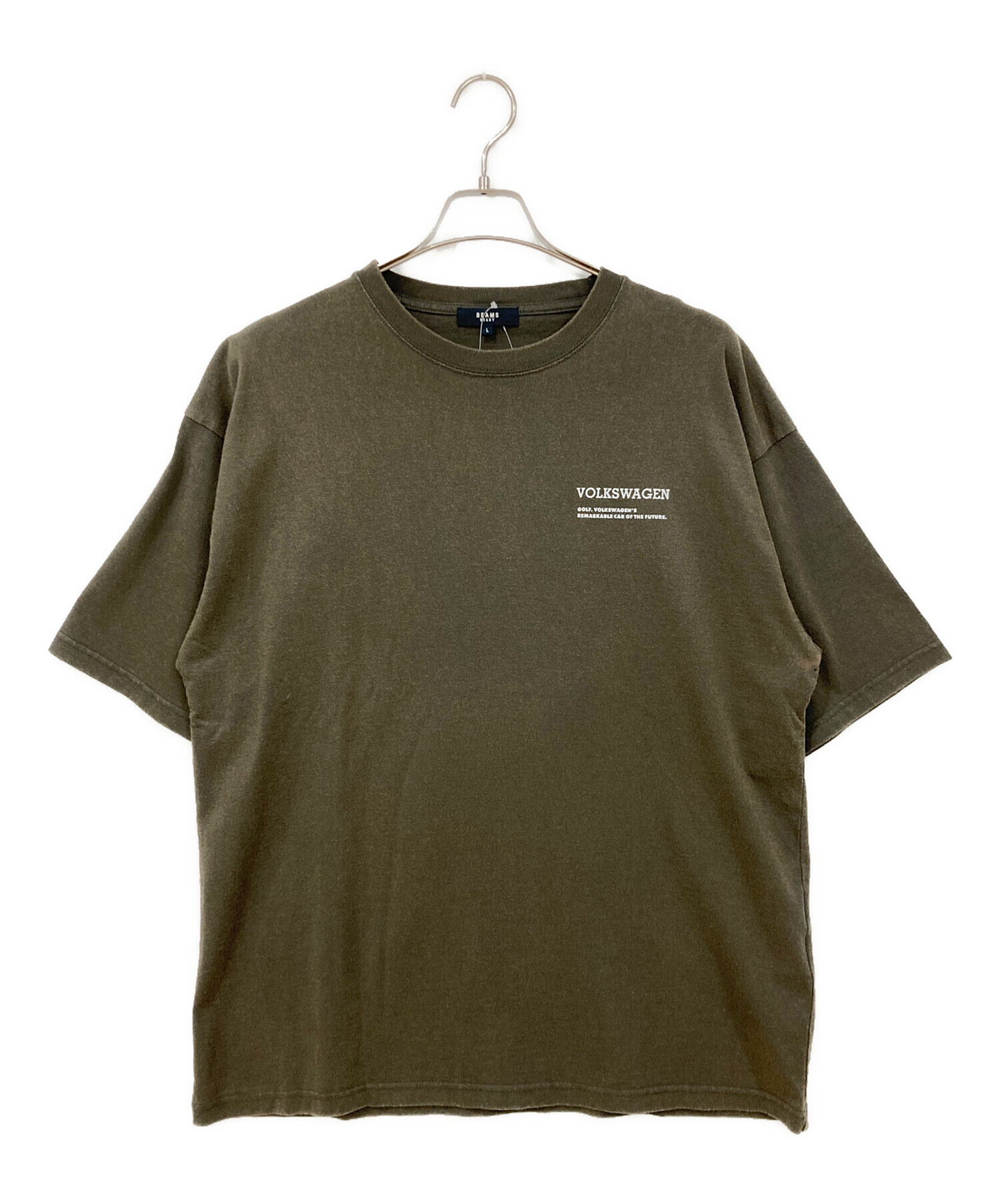 中古・古着通販】BEAMS HEART (ビームスハート) 半袖カットソー カーキ 