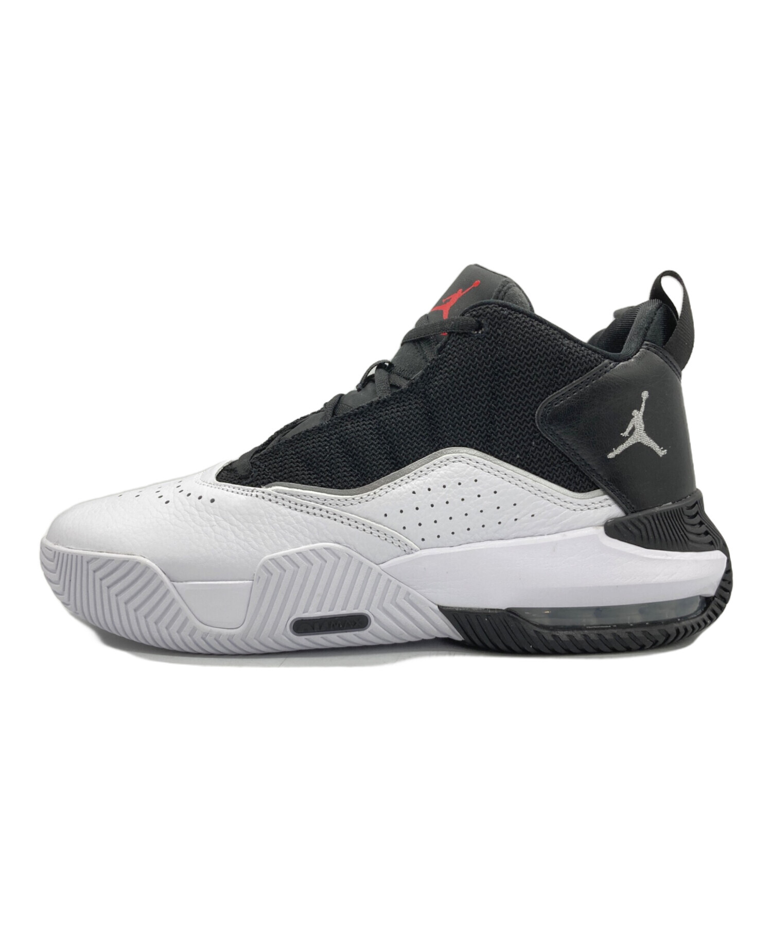 中古・古着通販】NIKE (ナイキ) JORDAN STAY ROYAL ブラック×ホワイト 