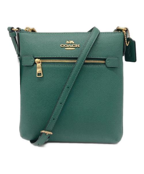 COACH ワンショルダー　グリーン　価格戻しますがお値引き交渉お待ちしてます♪ 中古・古着通販】COACH (コーチ) ショルダーバッグ グリーン｜ブランド