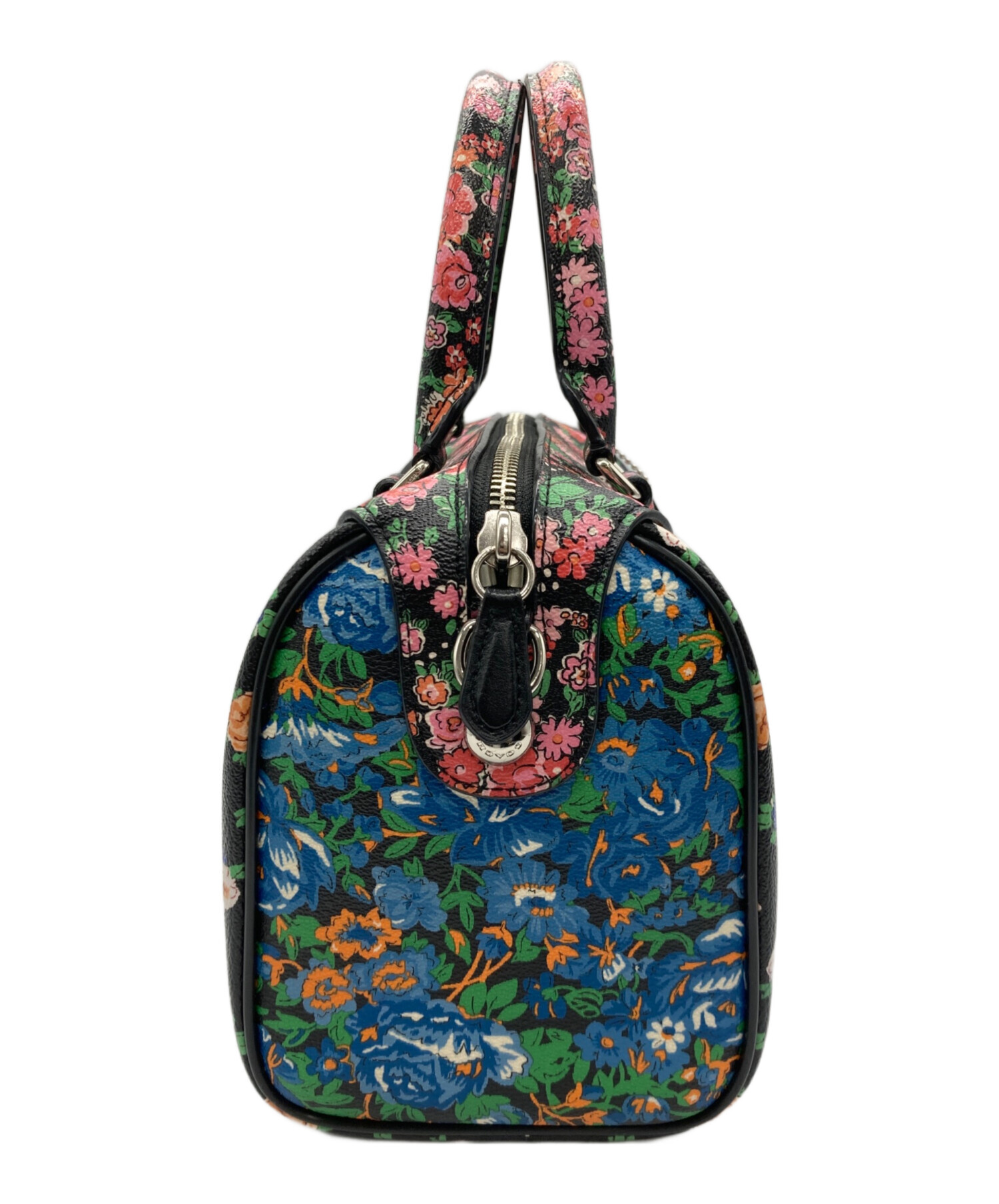 COACH コーチ　14976 ハンドバッグ　ミニボストンバッグ　シボ革レザー 中古・古着通販】COACH (コーチ) ミニボストンバッグ｜ブランド・古着