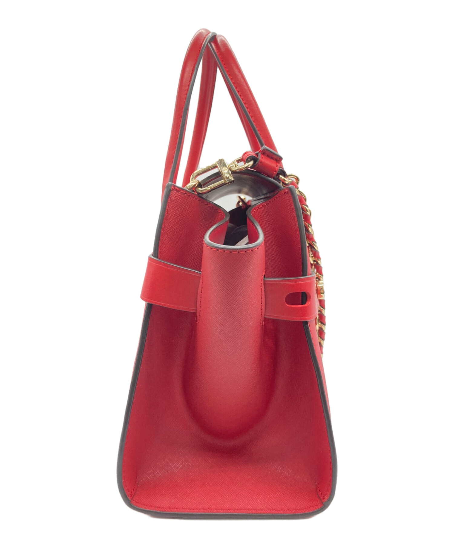 マイケルコース 2WAY  【Aランク】【中古】 中古・古着通販】MICHAEL KORS (マイケル・コース) 2WAYバッグ レッド