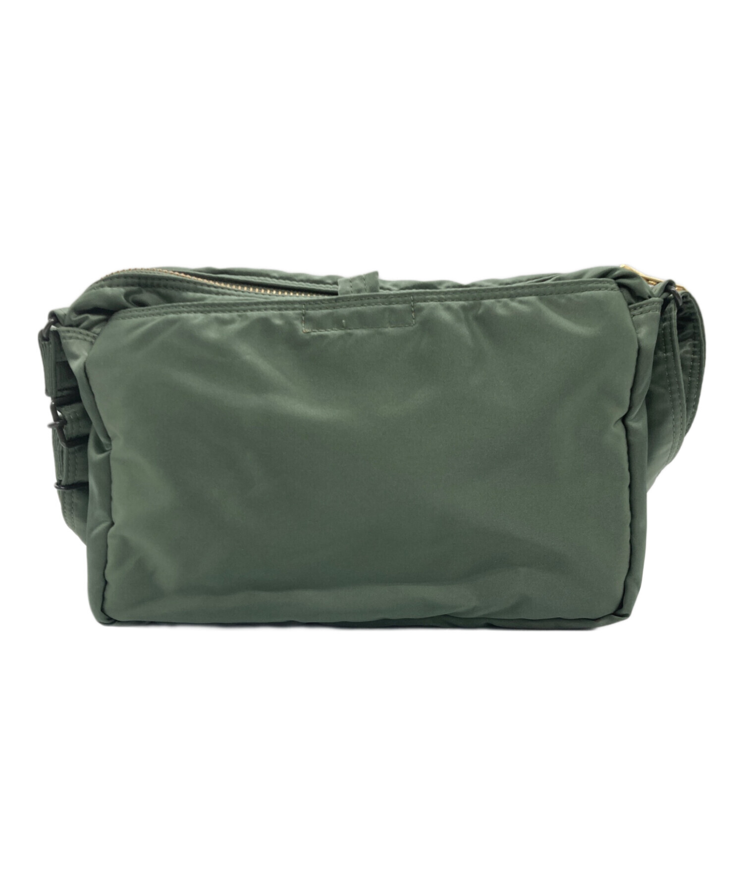 希少 廃盤 セージグリーン PORTER ボディバッグ ショルダー 中古・古着通販】PORTER (ポーター) SLING BAG W zip(L) セージ