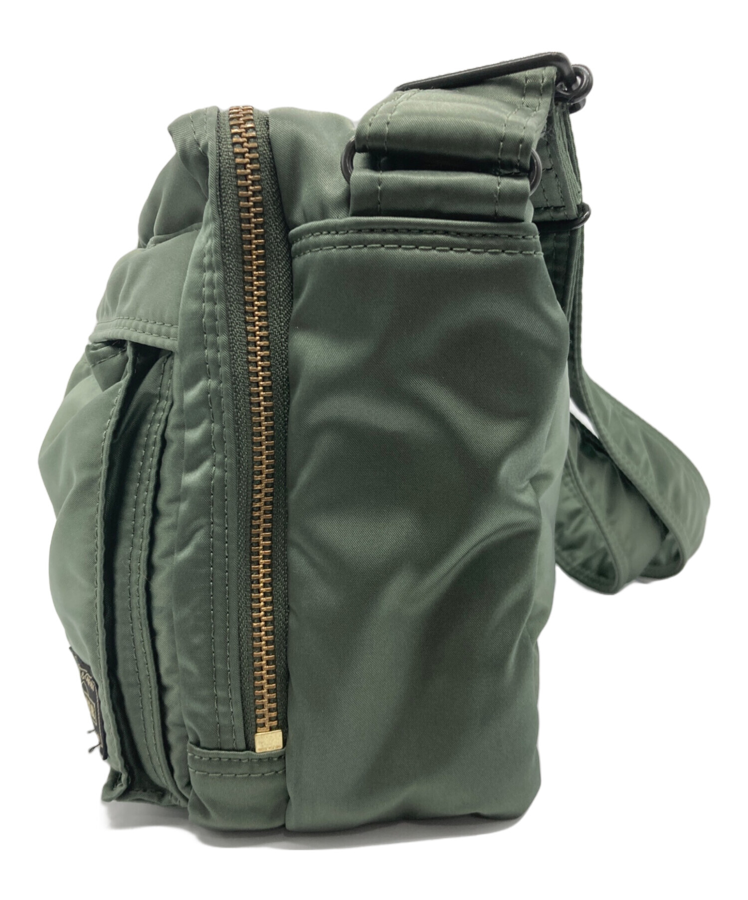 中古・古着通販】PORTER (ポーター) SLING BAG W zip(L) セージ