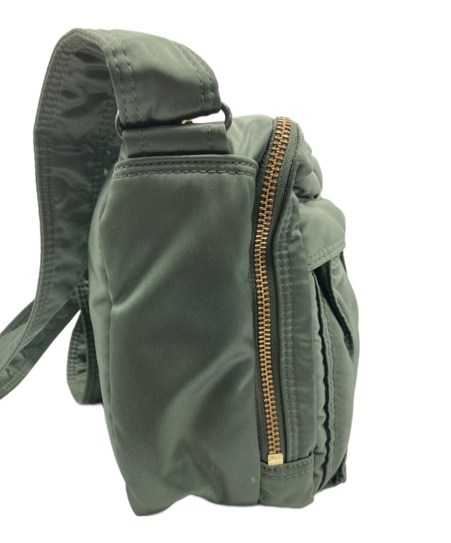 中古・古着通販】PORTER (ポーター) SLING BAG W zip(L) セージ
