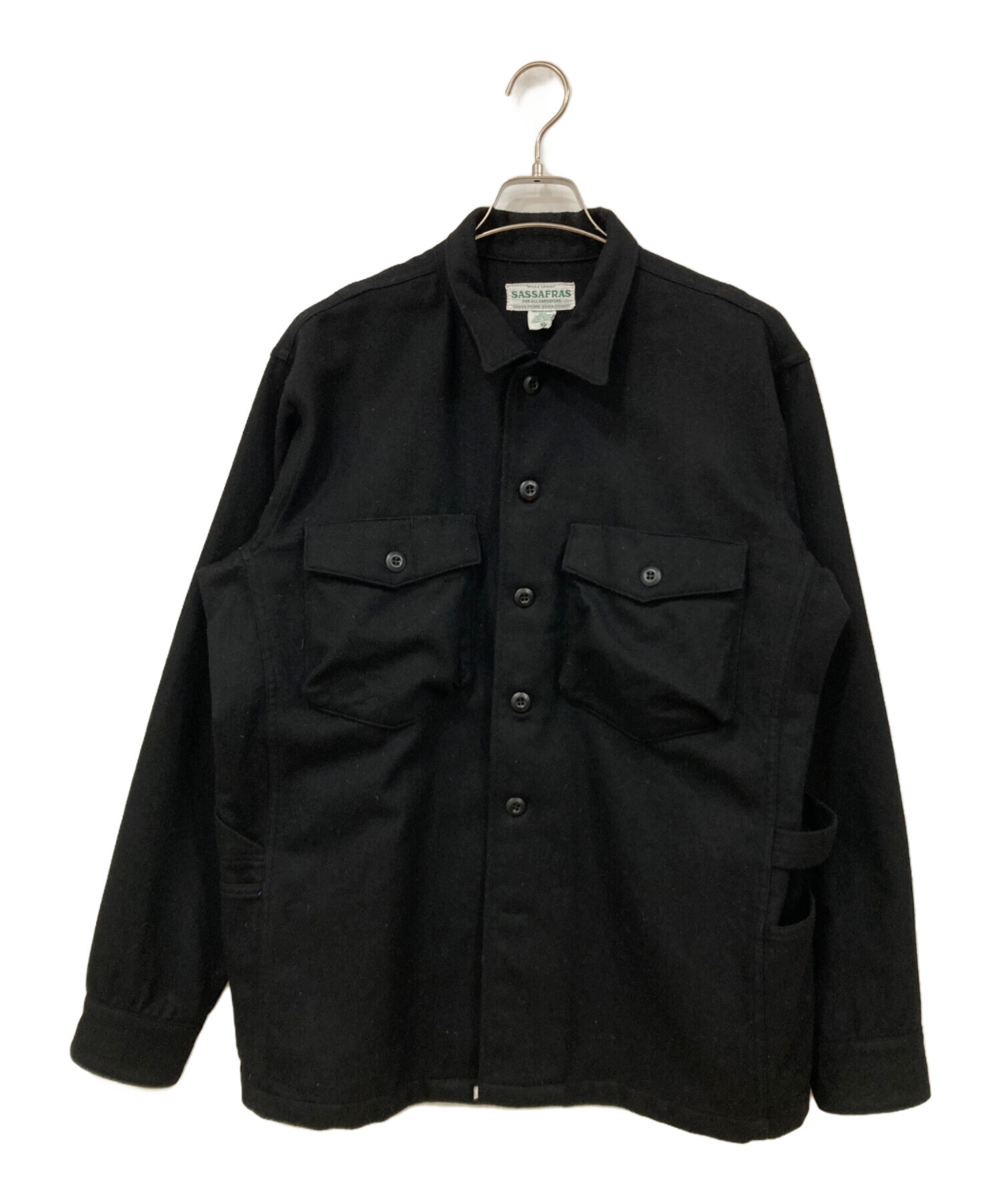 SASSAFRAS ササフラス シャツジャケット ブルゾン ワーク SASSAFRAS