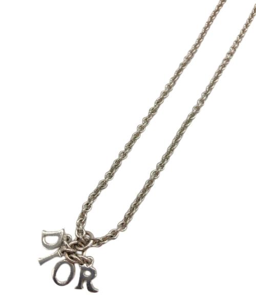 DIORメンズ　チャーム美品/ネックレス 革紐付き 断捨離中 中古・古着通販】Christian Dior (クリスチャン ディオール) ロゴ