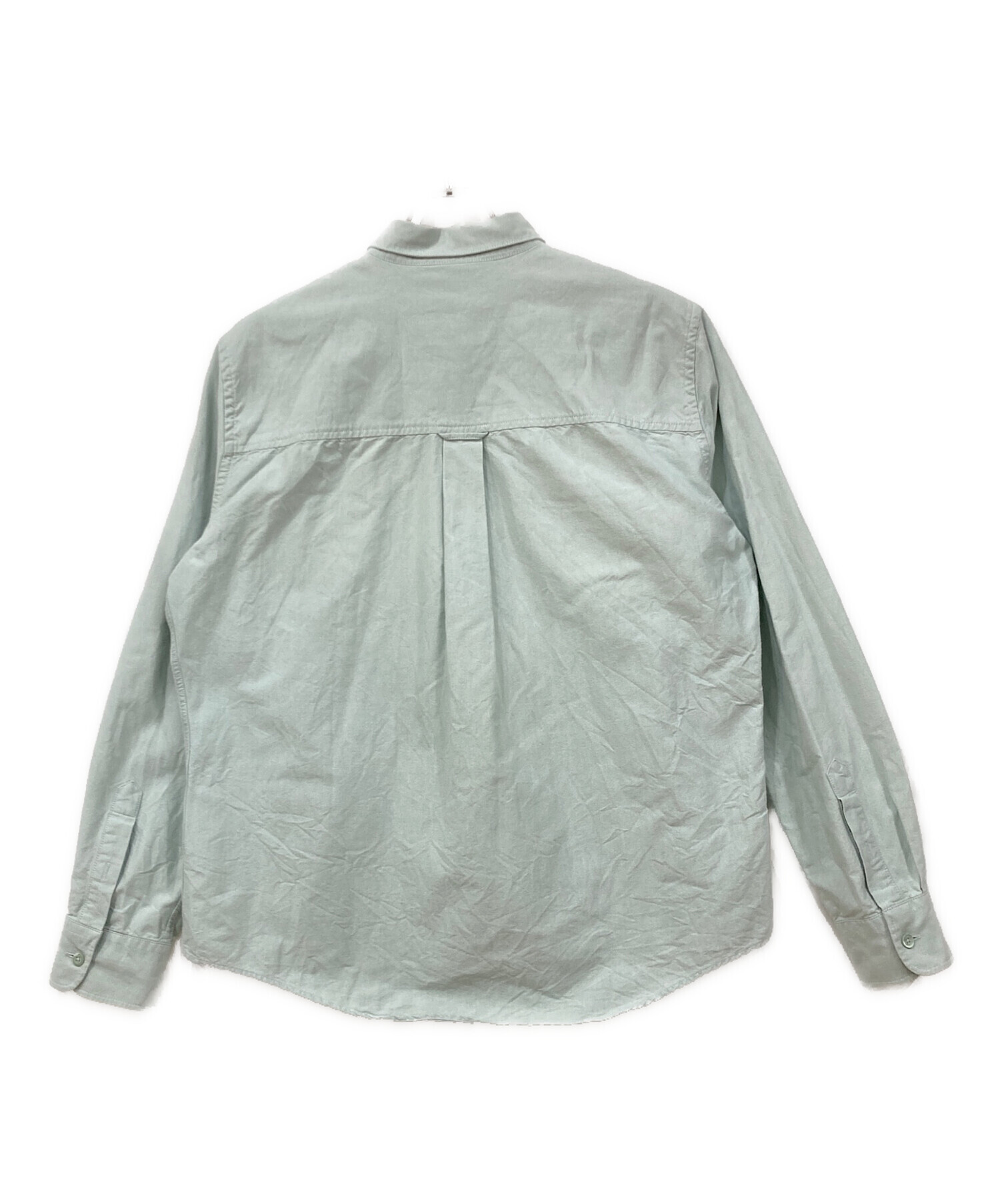 中古・古着通販】AMI PARIS (アミ パリス) 長袖シャツ ライトグリーン