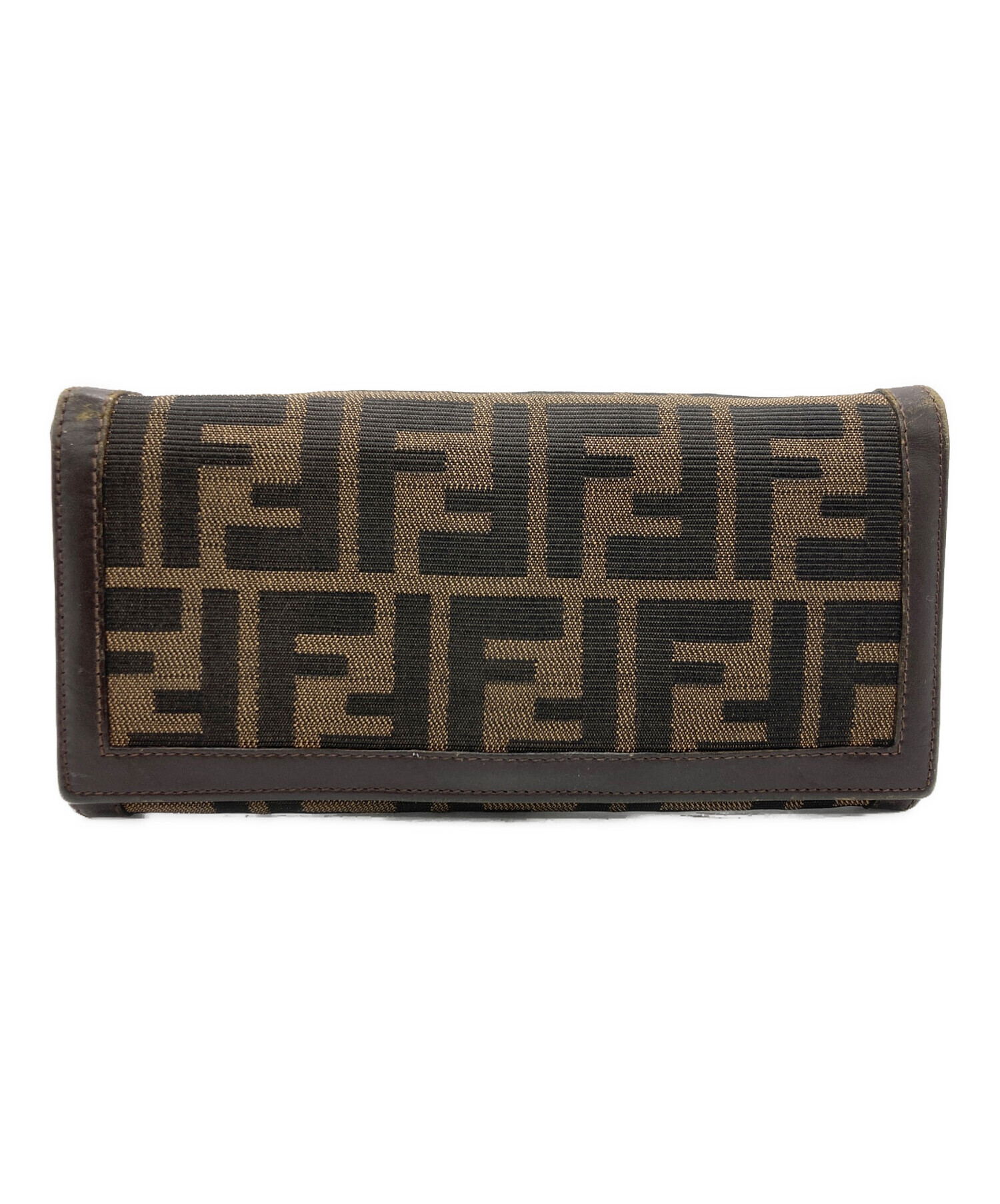 フェンディ FENDI 長財布 ヴィンテージ レトロ  レディース 本物保証品 中古・古着通販】FENDI (フェンディ) 長財布 ブラウン｜ブランド・古着