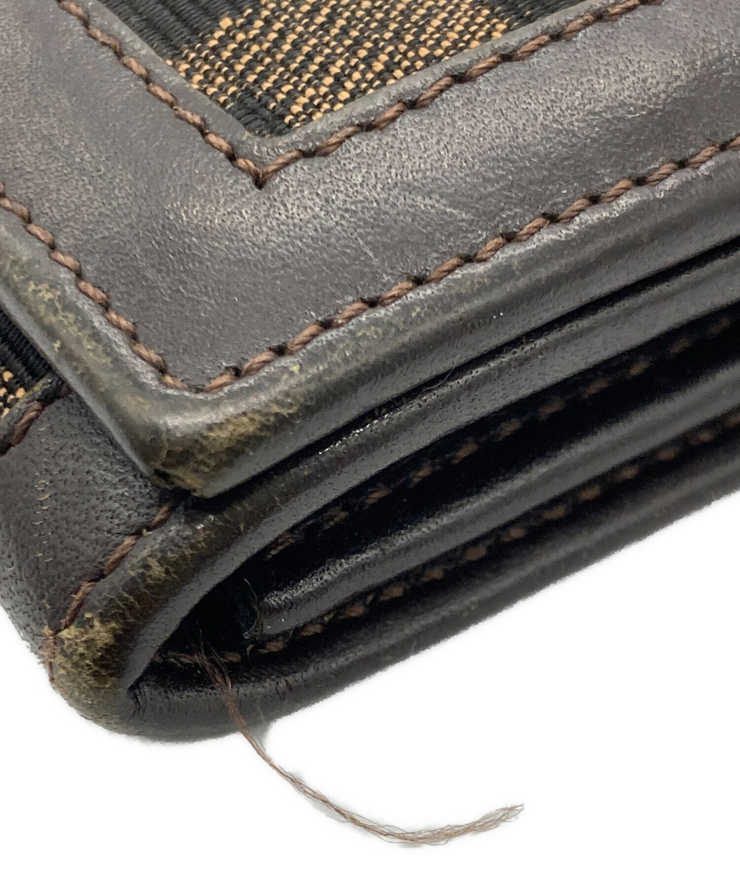 中古・古着通販】FENDI (フェンディ) 長財布 ブラウン｜ブランド・古着