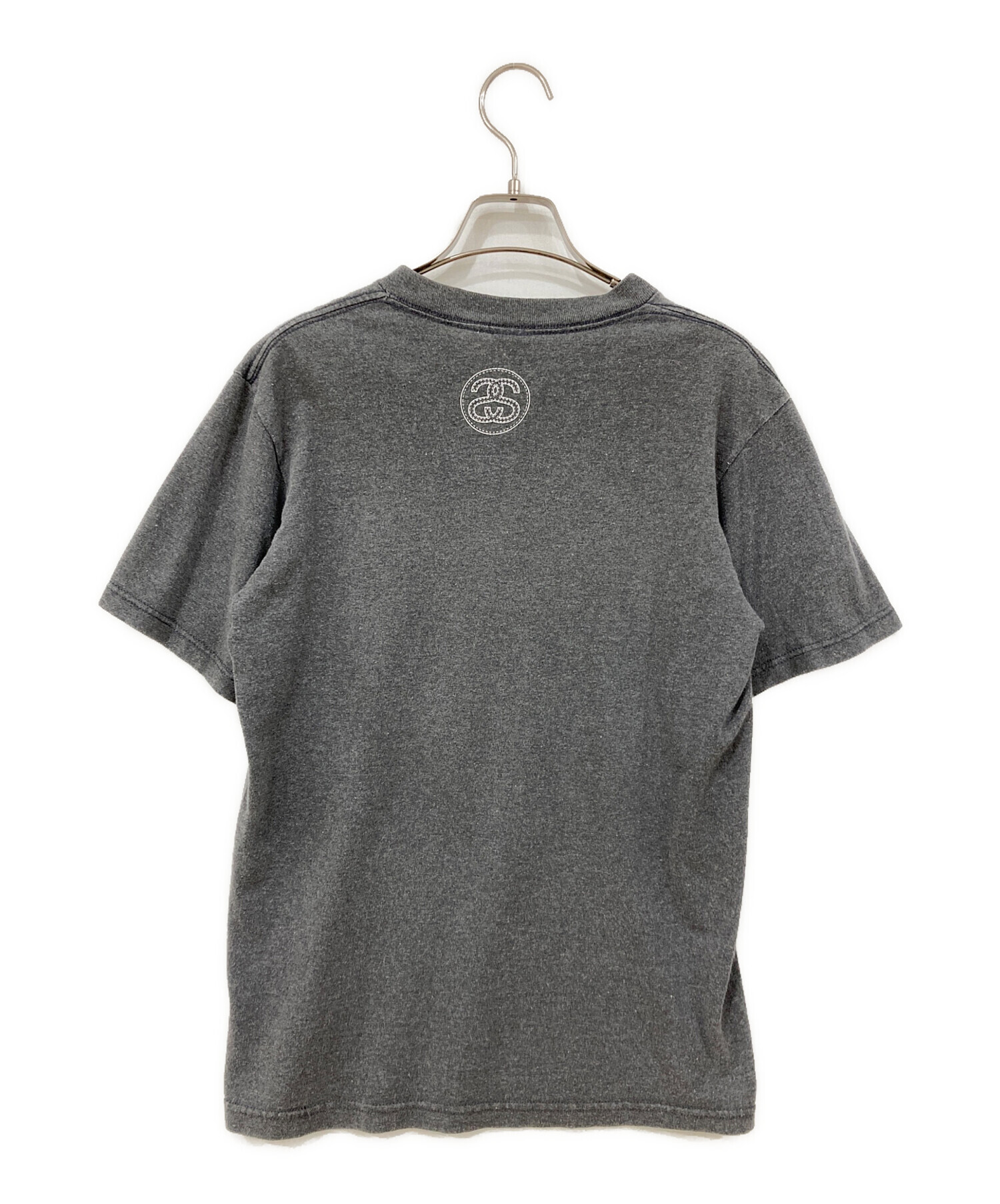 中古・古着通販】stussy (ステューシー) 半袖カットソー グレー サイズ
