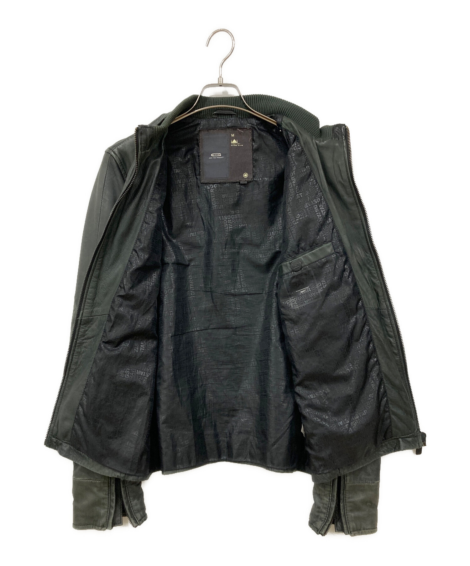 中古・古着通販】G-STAR RAW (ジースターロゥ) レザージャケット