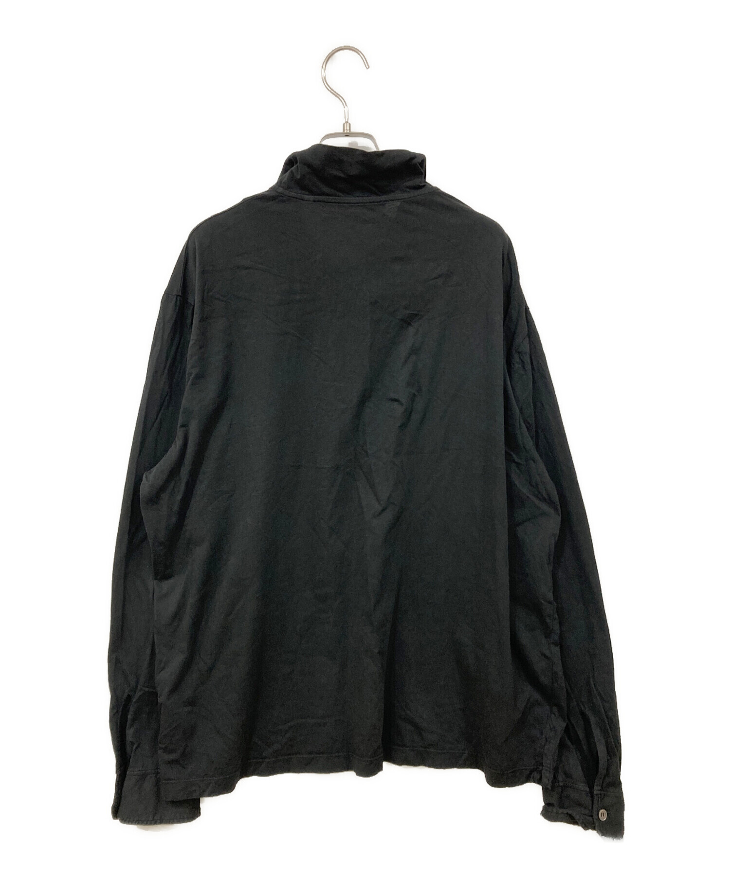 中古・古着通販】OUR LEGACY (アワーレガシー) ZIP POLO ブラック
