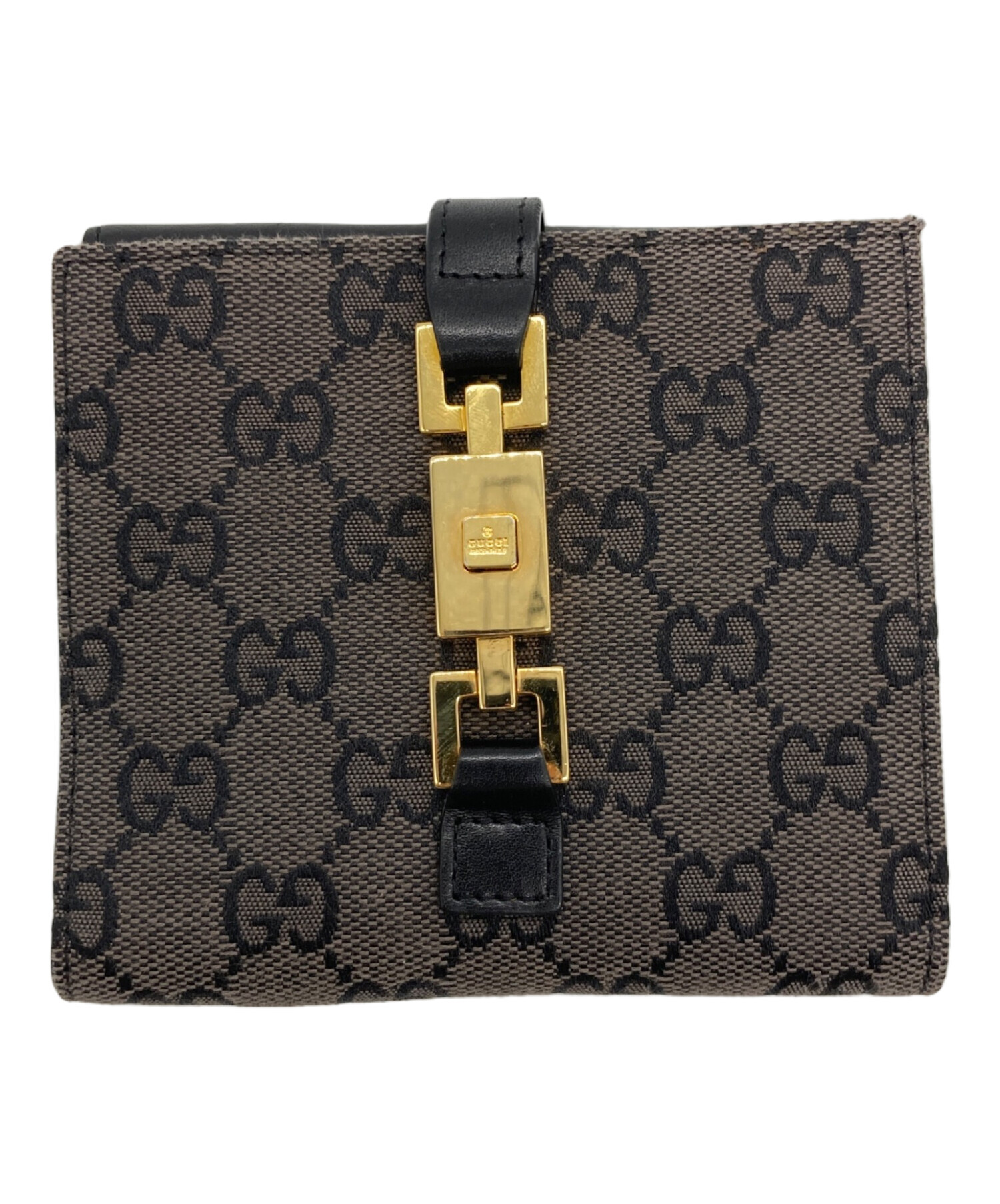 グッチ 財布 未使用 GUCCI ヴィンテージ 折財布 035.3731 エナメル ブラック【中古】 中古・古着通販】GUCCI (グッチ) 長財布｜ブランド・古着通販