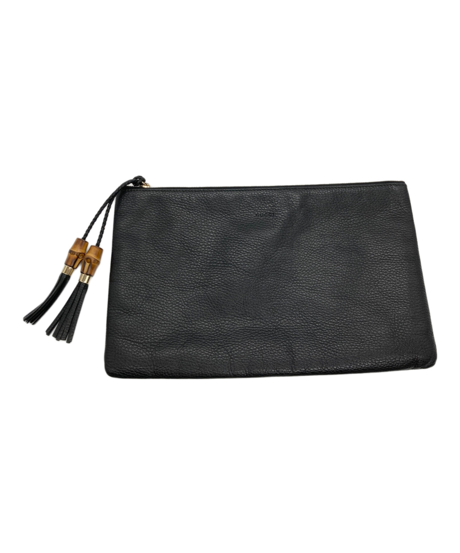 中古・古着通販】GUCCI (グッチ) クラッチバッグ ブラック｜ブランド