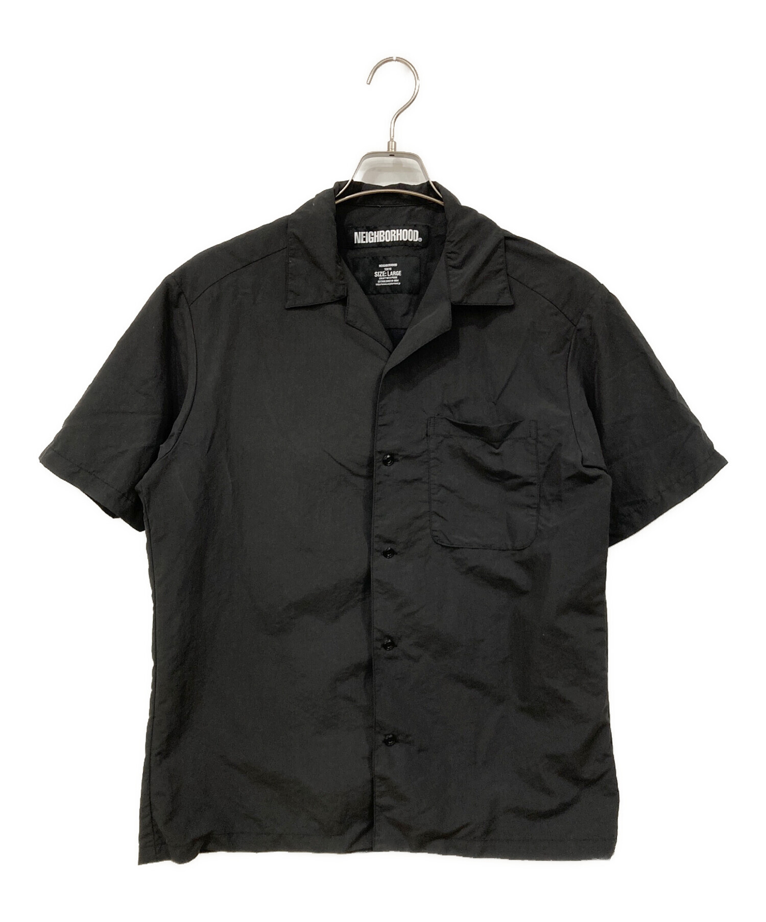 NEIGHBORHOOD ネイバーフッド 22 ss 半袖シャツ 中古・古着通販】NEIGHBORHOOD (ネイバーフッド) 半袖シャツ ブラック