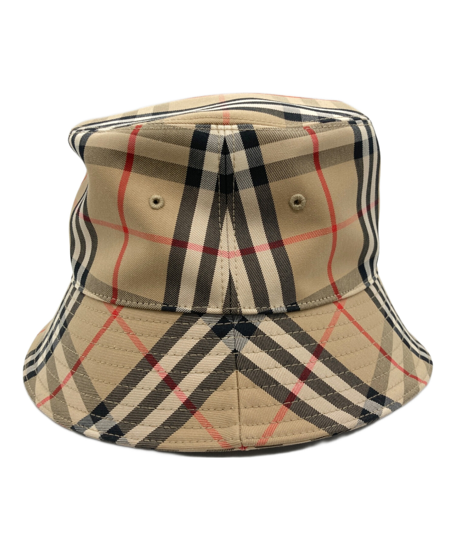 BURBERRY ベージュ バケットハット M 中古・古着通販】BURBERRY (バーバリー) バケットハット ベージュ