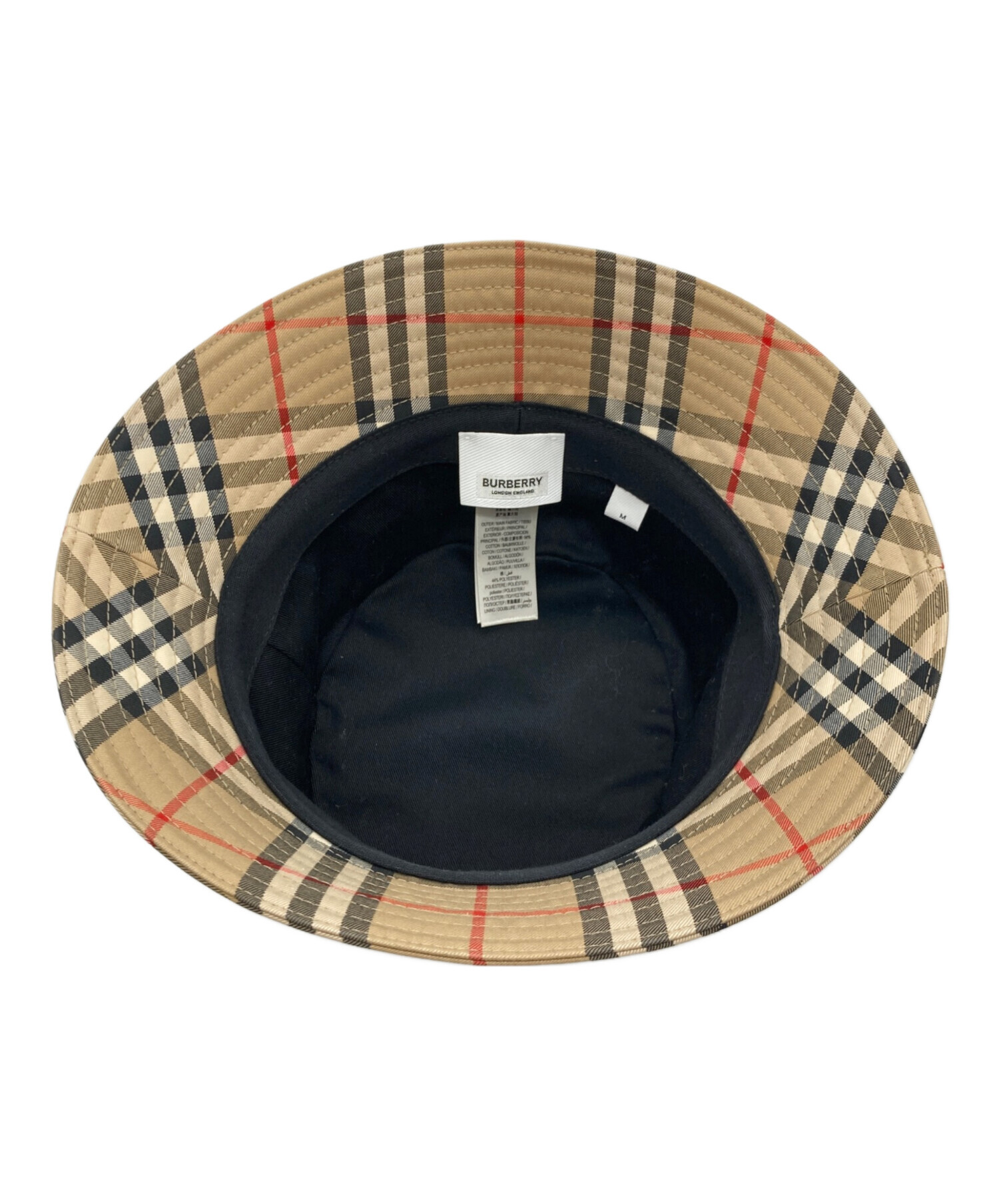 BRT　新品未使用 バーバリー バケットハット 廃盤レア BURBERRY 中古・古着通販】BURBERRY (バーバリー) バケットハット ベージュ