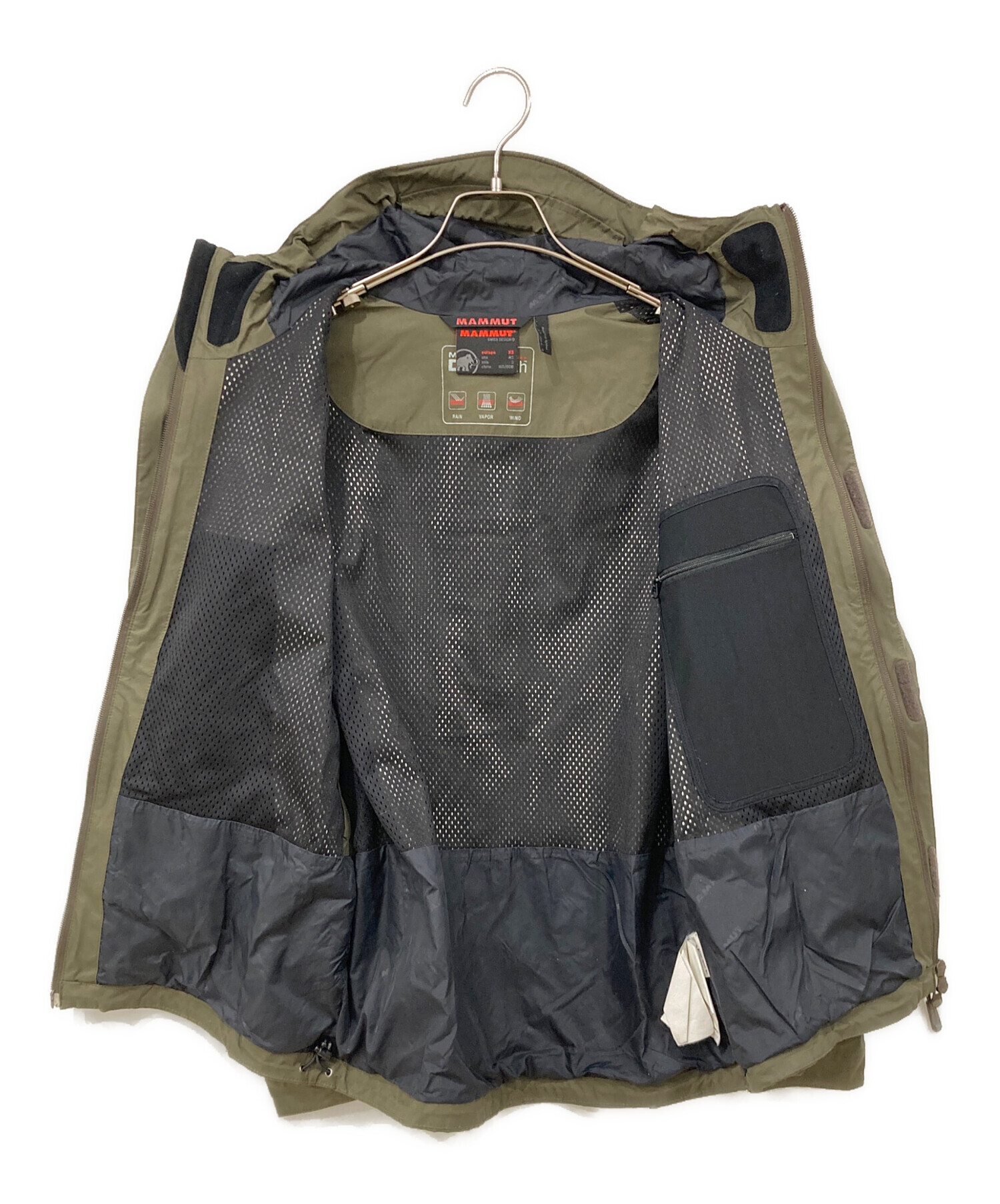 中古・古着通販】MAMMUT (マムート) ナイロンジャケット カーキ サイズ