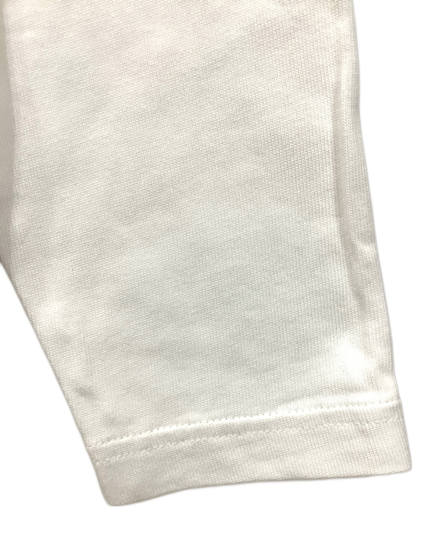 中古・古着通販】LACOSTE (ラコステ) 長袖カットソー ホワイト サイズ 