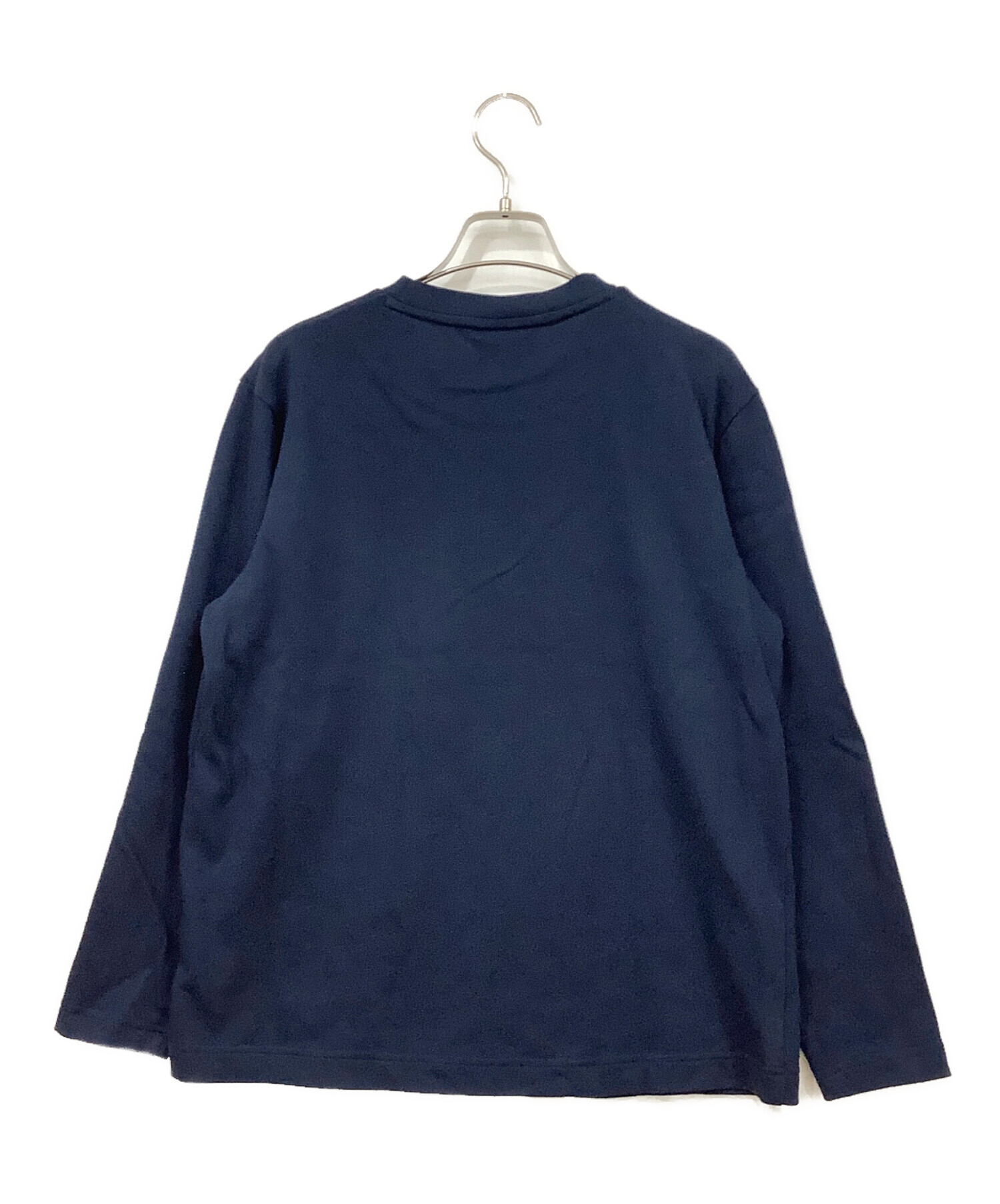 中古・古着通販】LACOSTE (ラコステ) 長袖カットソー ネイビー サイズ 