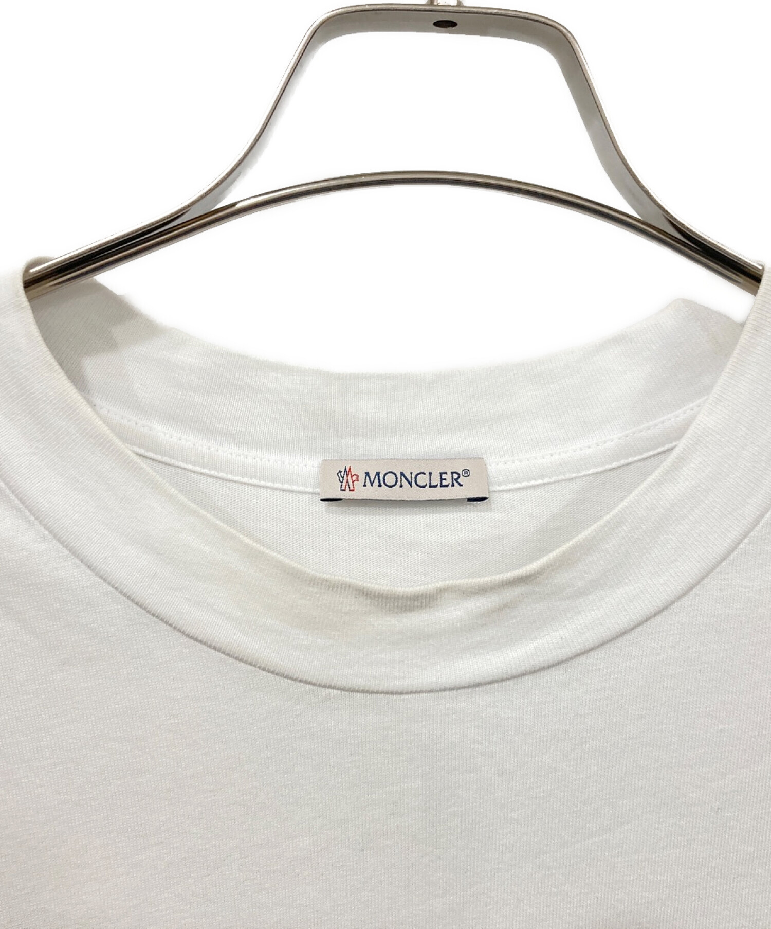 中古・古着通販】MONCLER (モンクレール) 長袖カットソー ホワイト