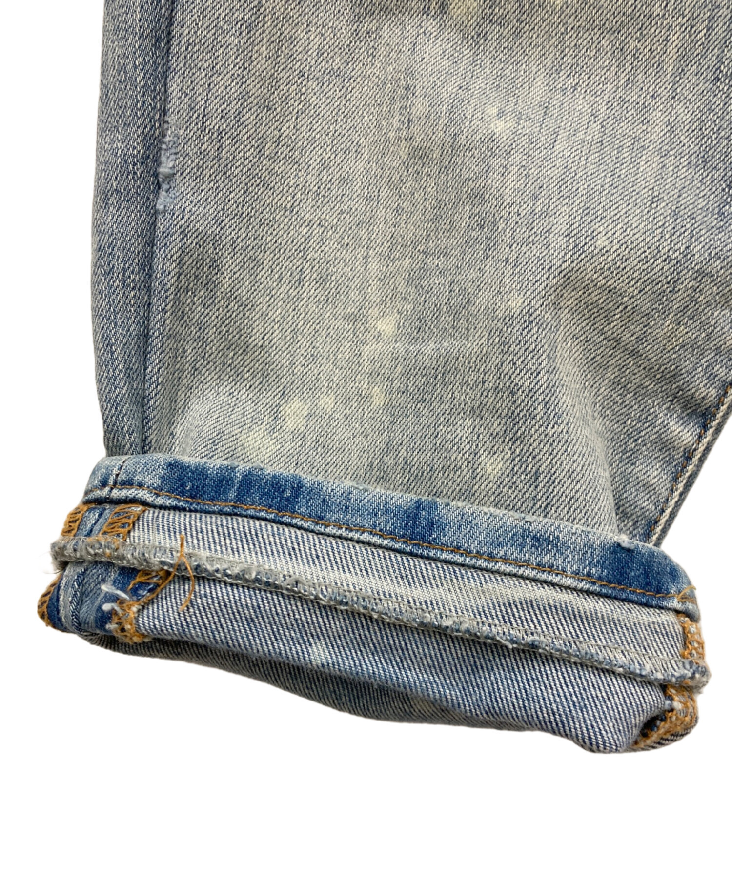 中古・古着通販】AMIRI (アミリ) ダメージデニムパンツ ブルー サイズ