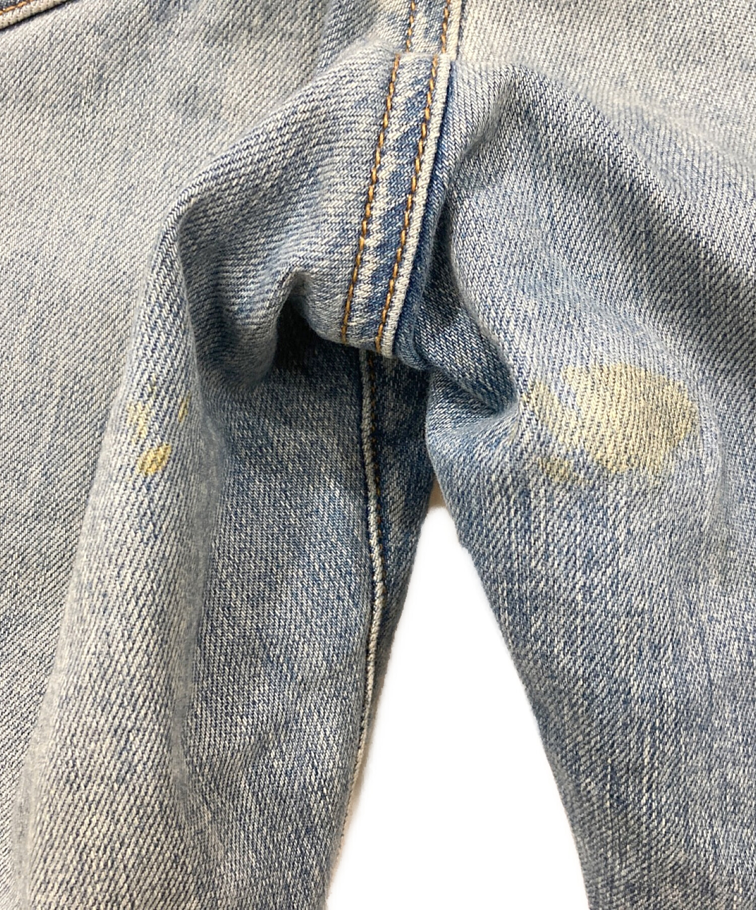 中古・古着通販】AMIRI (アミリ) ダメージデニムパンツ ブルー サイズ