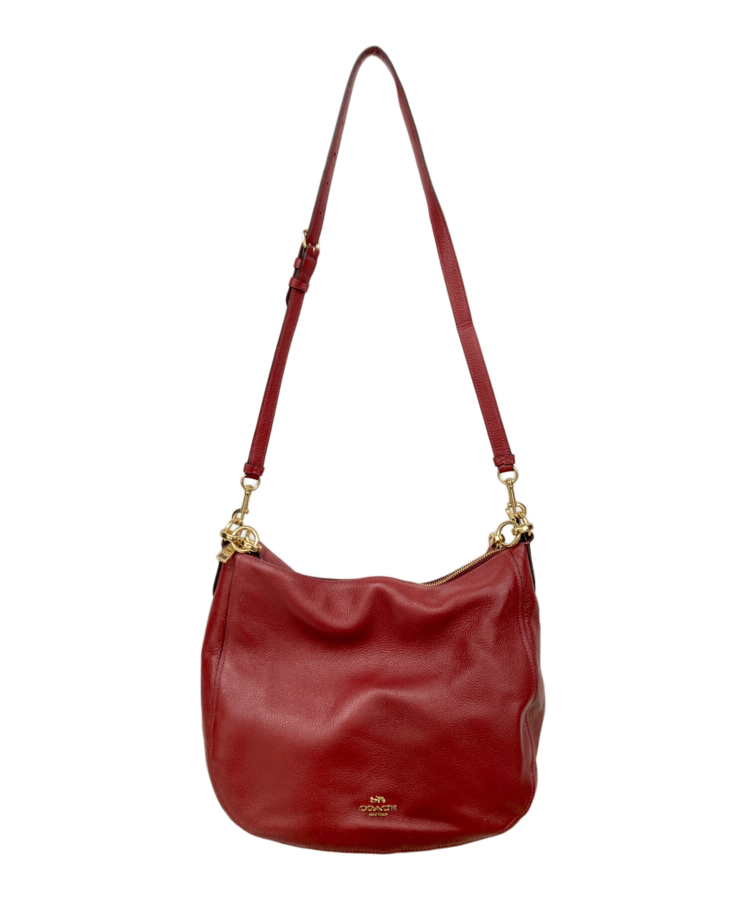 中古・古着通販】COACH (コーチ) ショルダーバッグ レッド｜ブランド