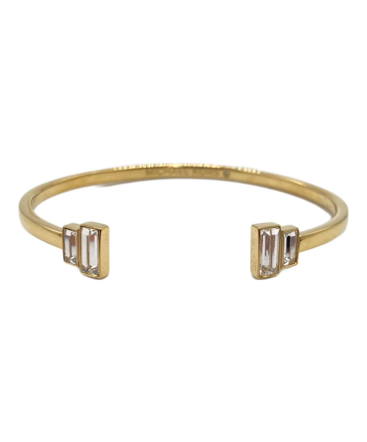 中古・古着通販】MICHAEL KORS (マイケル・コース) バングル ゴールド 