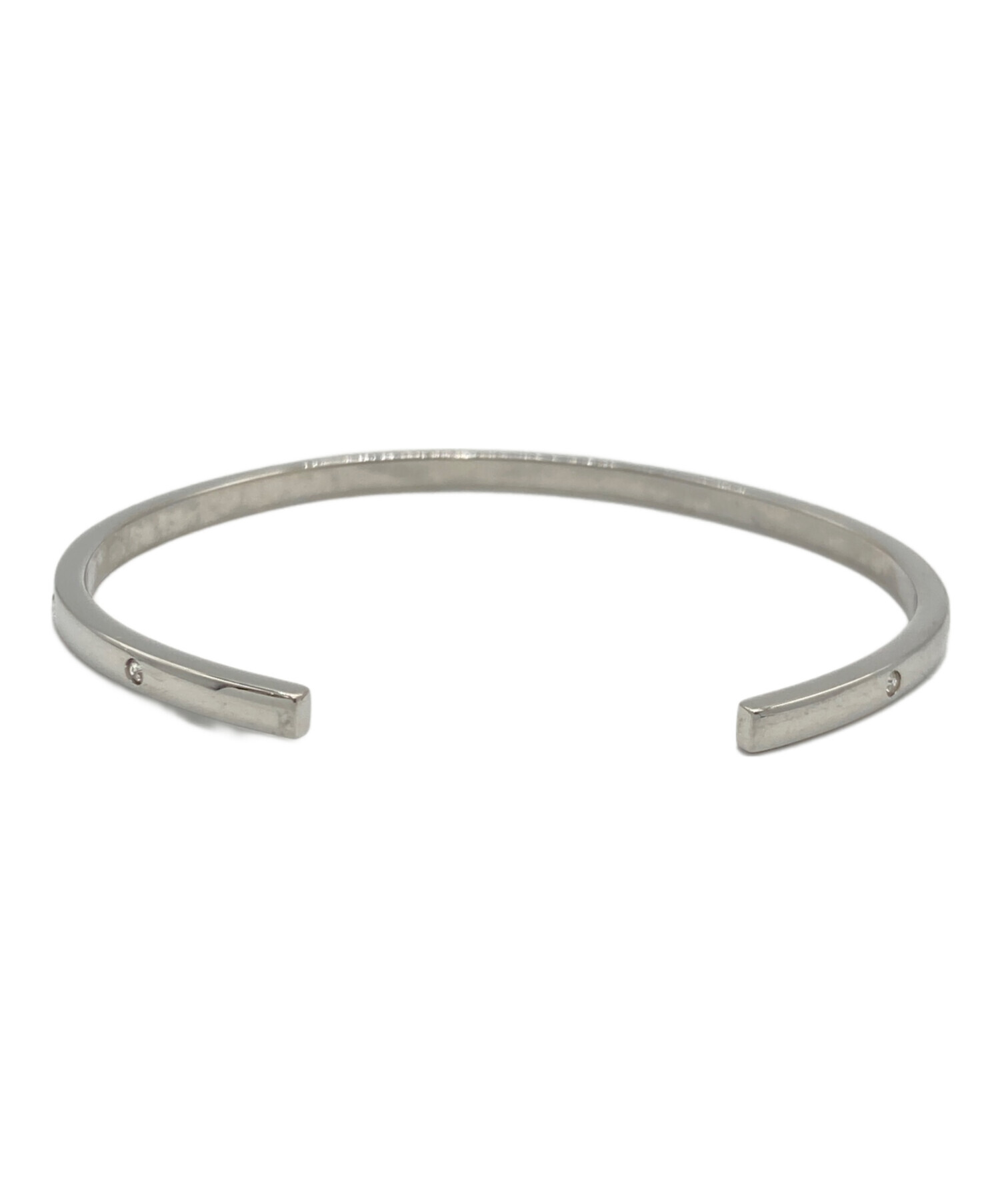 中古・古着通販】MICHAEL KORS (マイケル・コース) バングル シルバー 