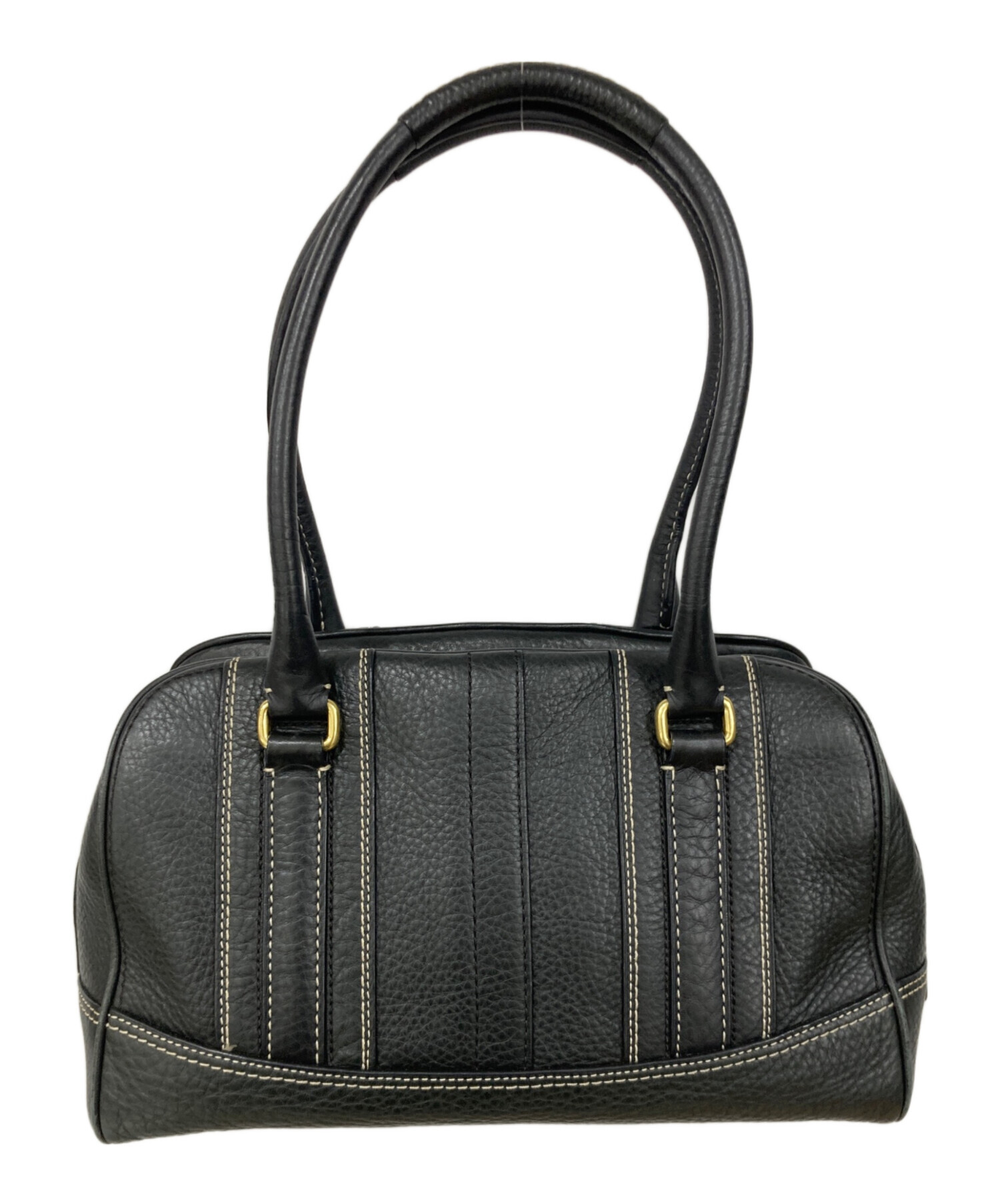 中古・古着通販】COACH (コーチ) ハンドバッグ ブラック｜ブランド 