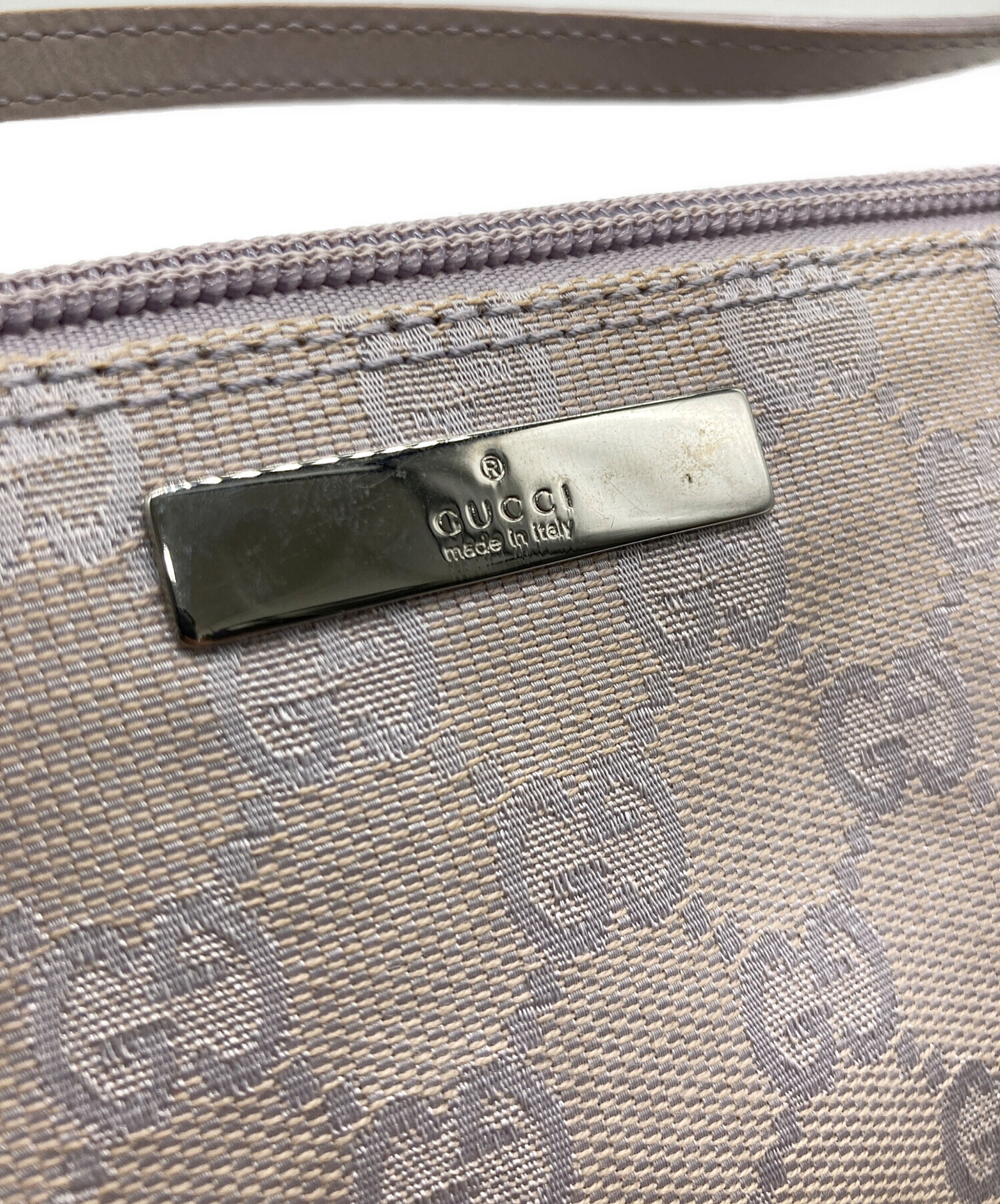 中古・古着通販】GUCCI (グッチ) アクセサリーポーチ パープル