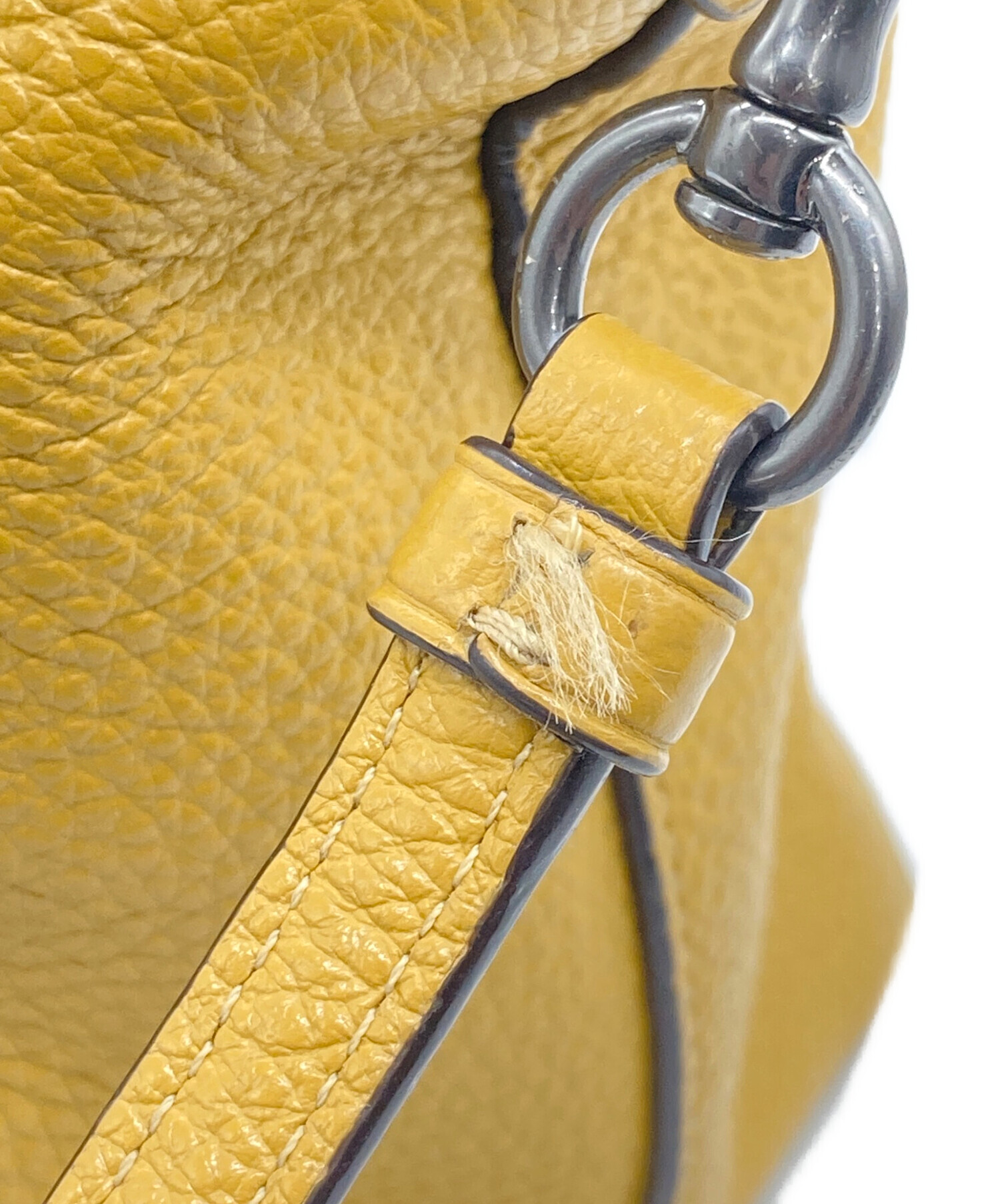 中古・古着通販】COACH (コーチ) 2WAYバッグ イエロー｜ブランド・古着
