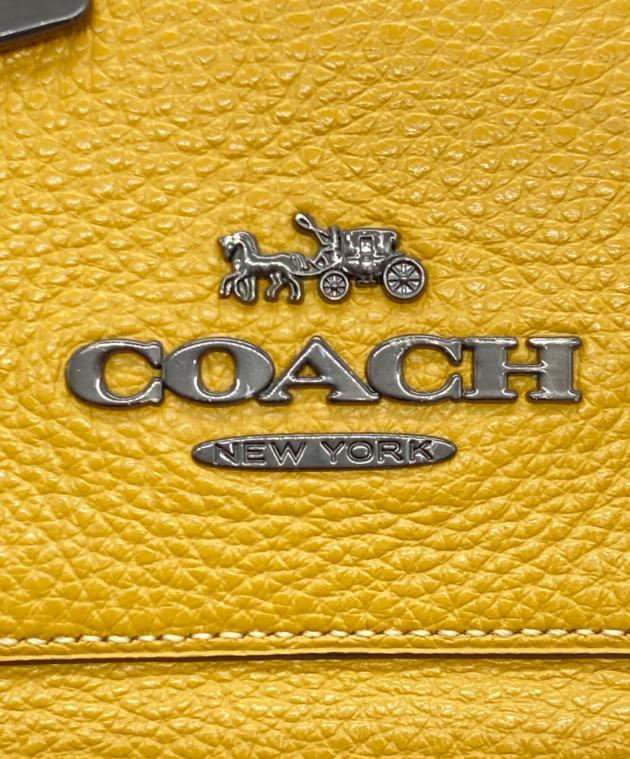 中古・古着通販】COACH (コーチ) 2WAYバッグ イエロー｜ブランド・古着
