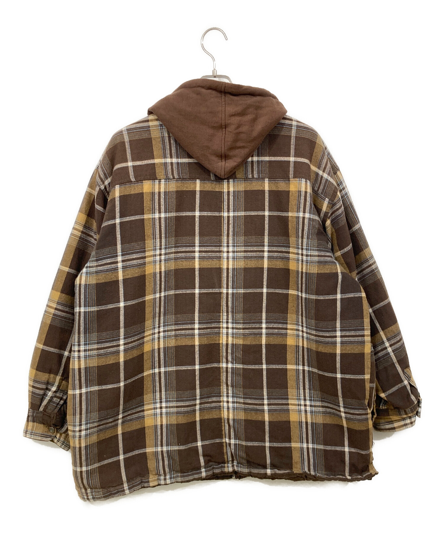 Dickies フーデッドジャケット ブラウン Lサイズ 中古・古着通販】Dickies (ディッキーズ) フーデッドジャケット