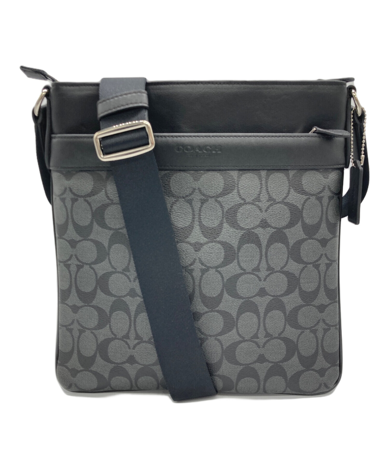 中古・古着通販】COACH (コーチ) ショルダーバッグ ブラック｜ブランド
