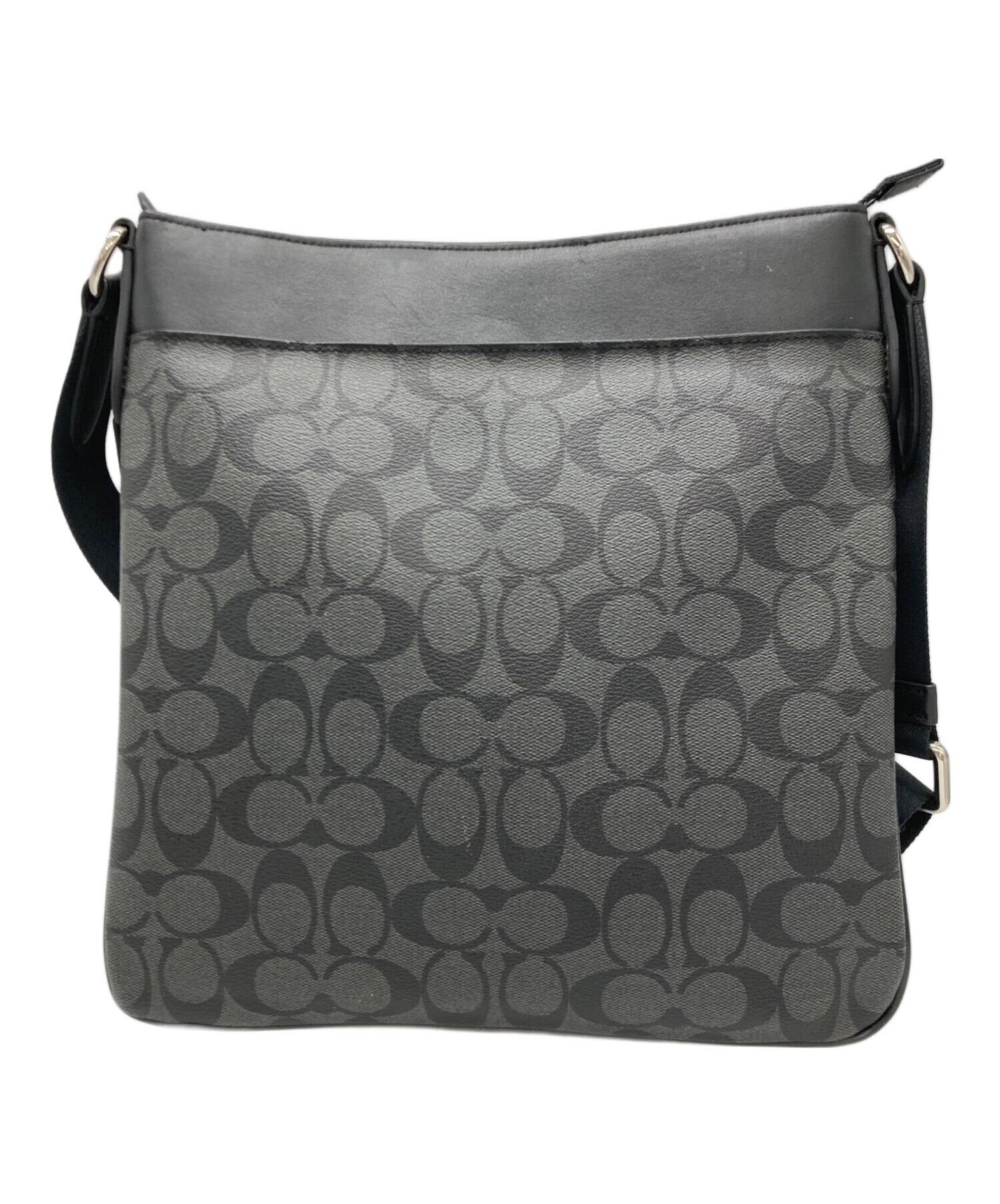 中古・古着通販】COACH (コーチ) ショルダーバッグ ブラック｜ブランド