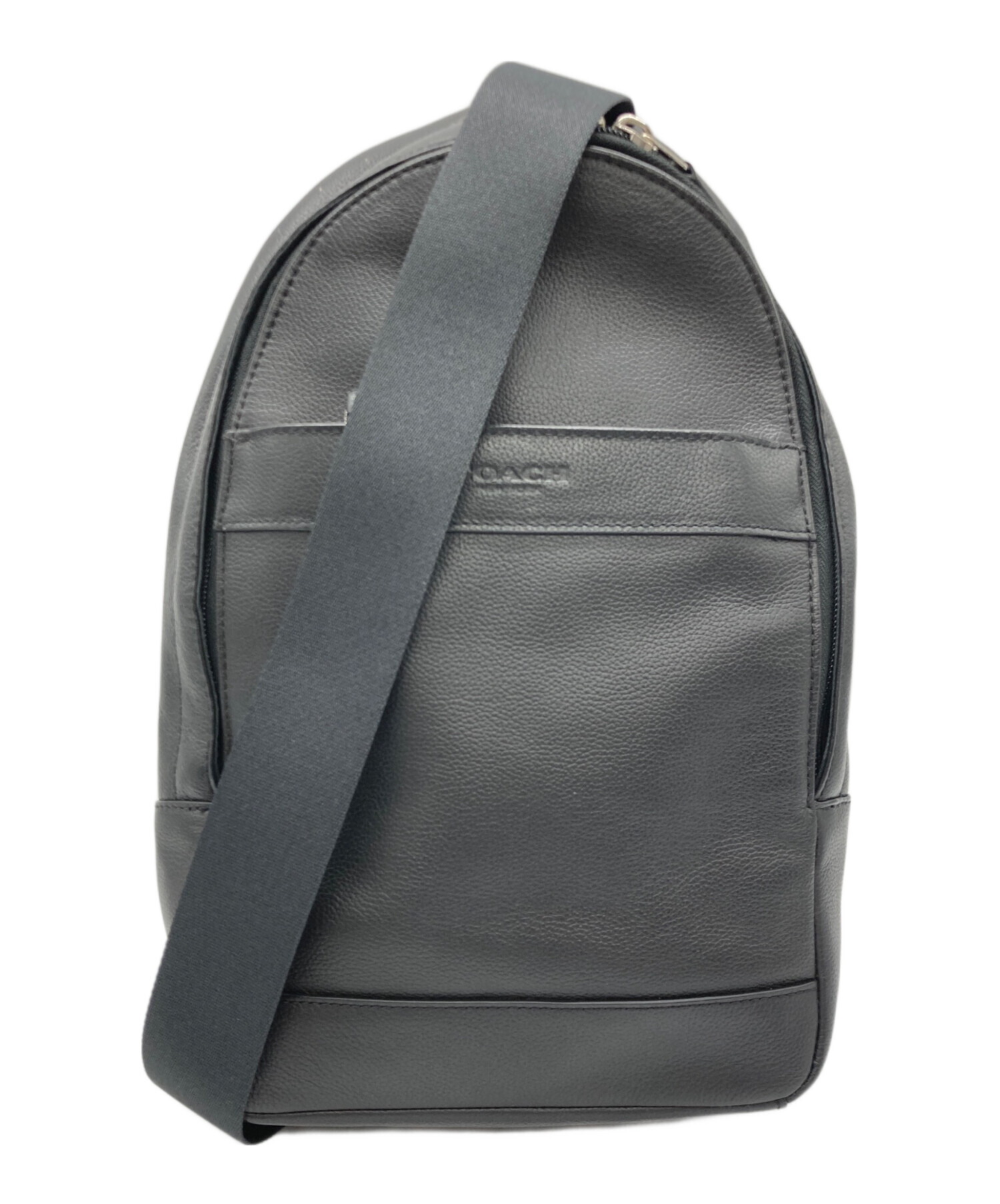 中古・古着通販】COACH (コーチ) ワンショルダーバッグ ブラック