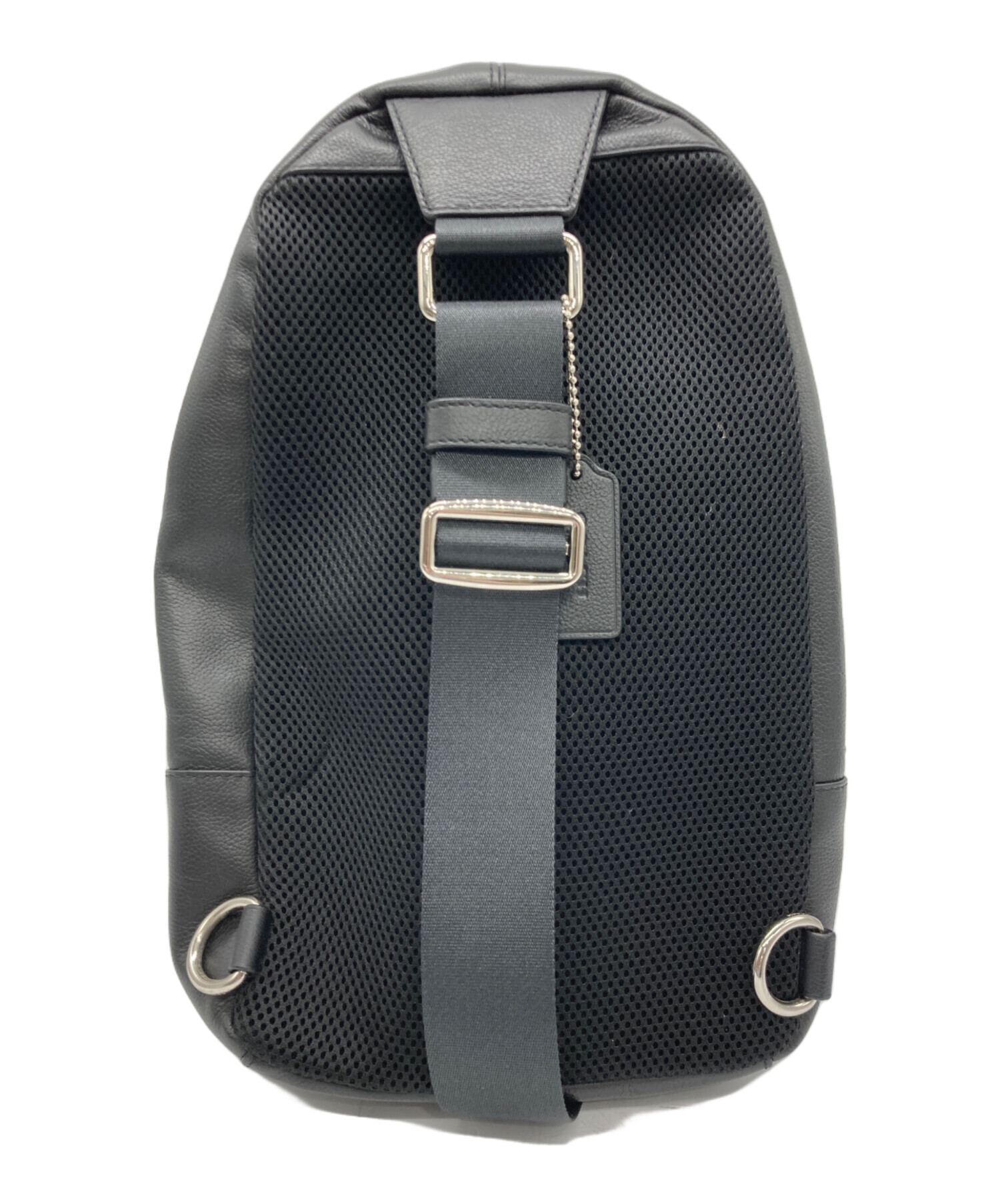 中古・古着通販】COACH (コーチ) ワンショルダーバッグ ブラック