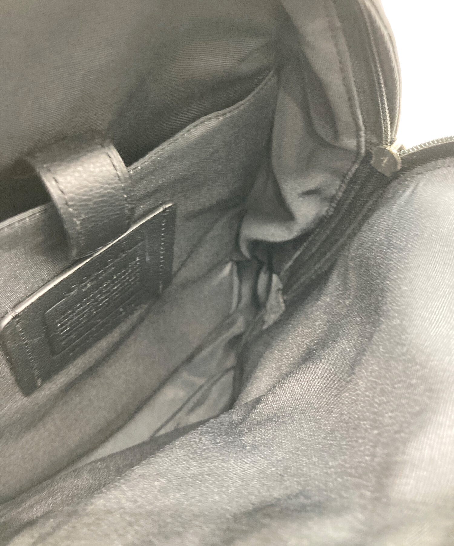 中古・古着通販】COACH (コーチ) ワンショルダーバッグ ブラック 