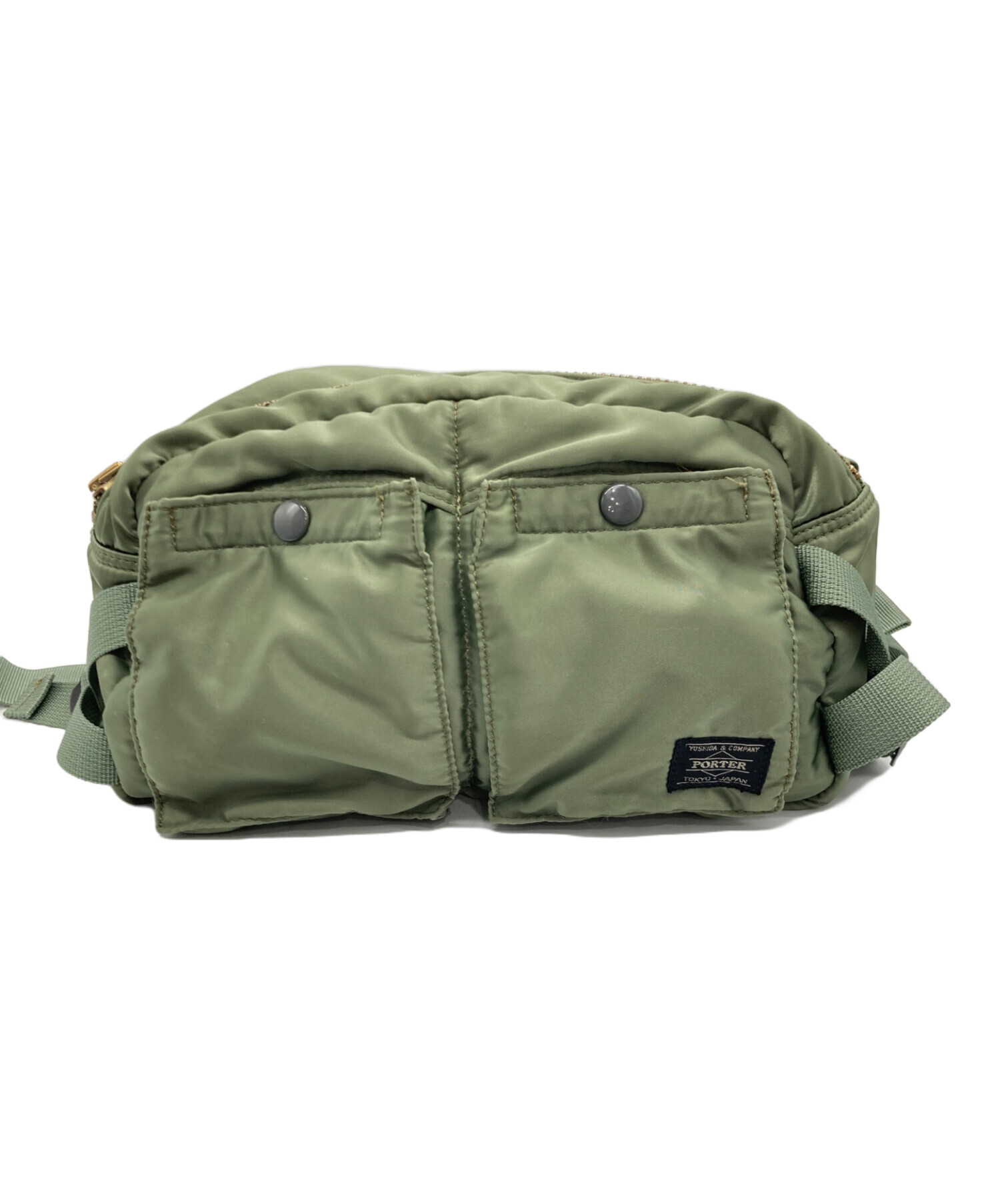 中古・古着通販】PORTER (ポーター) ウエストバッグ/タンカー カーキ