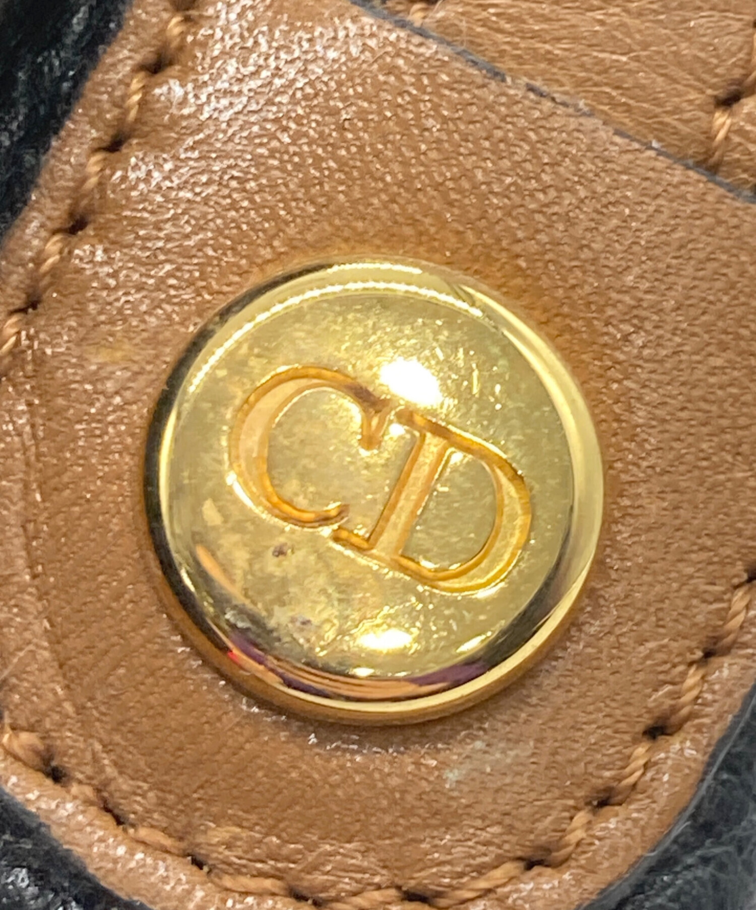 Christian Dior クリスチャンディオール ショルダーバッグ  黄 【古着】【中古】【送料無料】 中古・古着通販】Christian Dior (クリスチャン ディオール