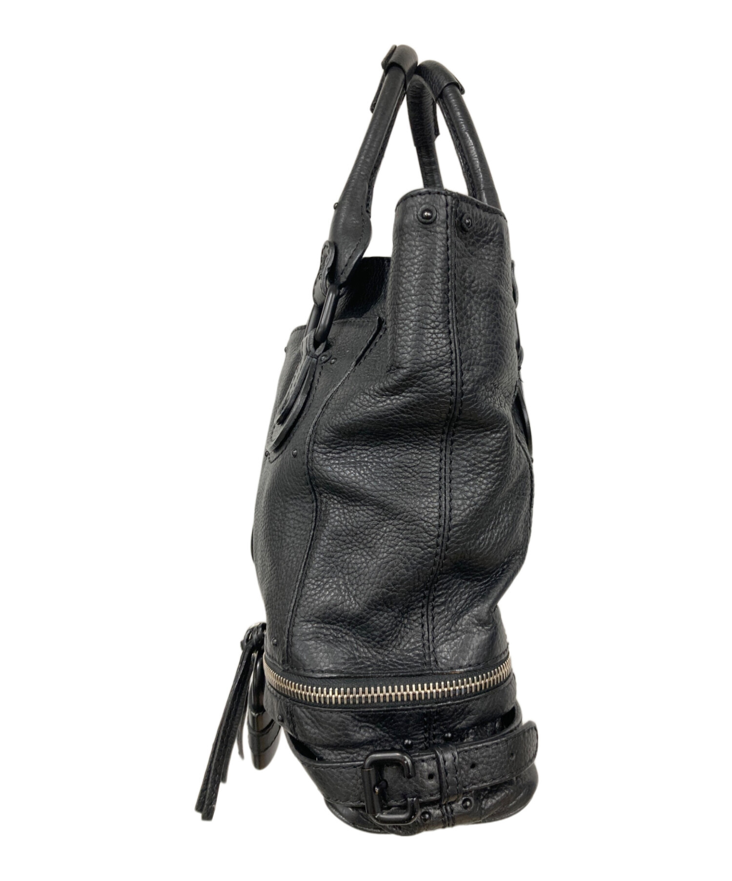 中古・古着通販】Chloe (クロエ) Paddington Zip Leather Shopping