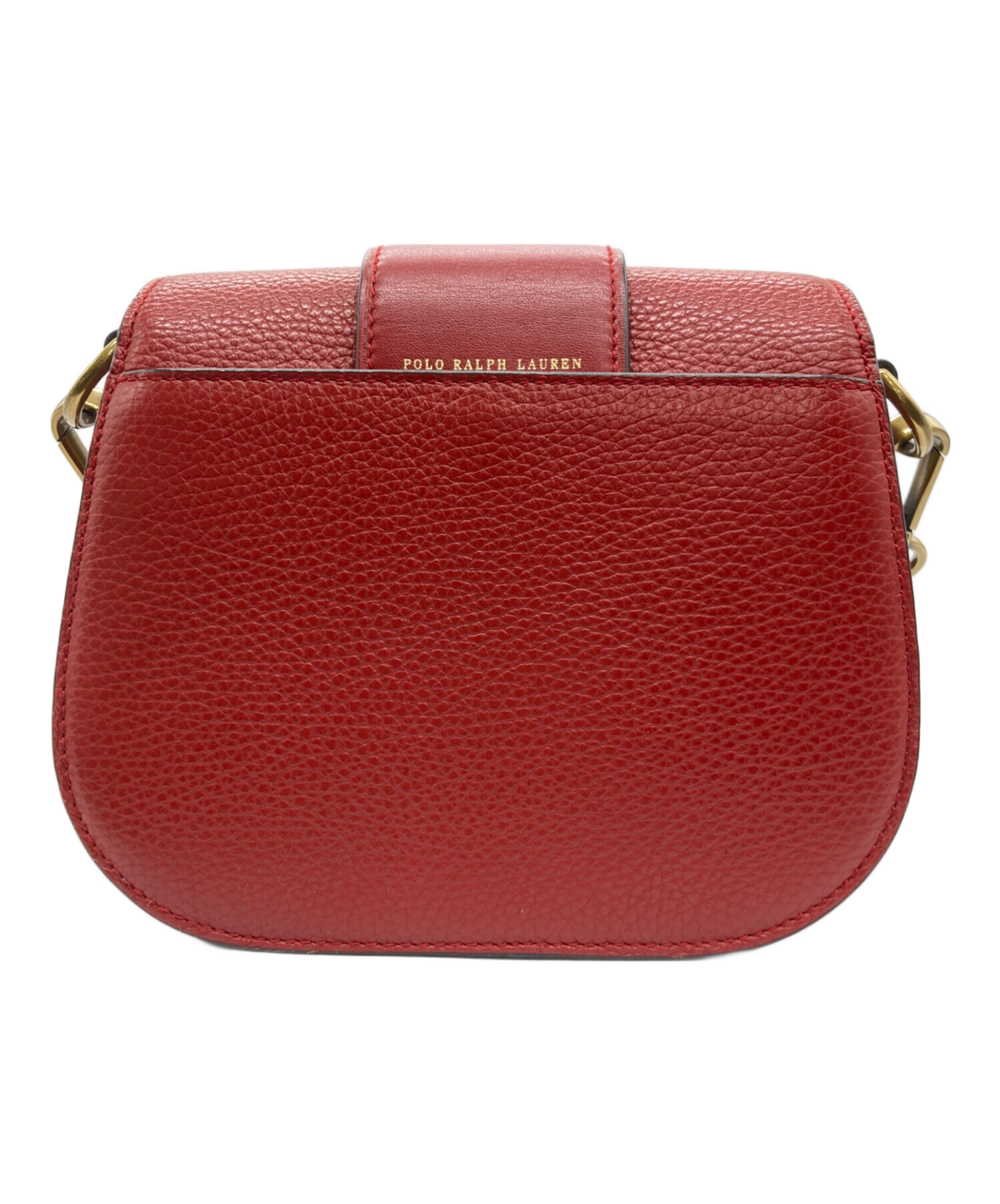 美品 LAUREN RALPH LAUREN ローレンラルフローレン 2023年モデル レザー ワンショルダーバッグ ブラック レディース 古着 中古 USED LAUREN RALPH LAUREN（ローレン ラルフローレン） ショルダーバッグ