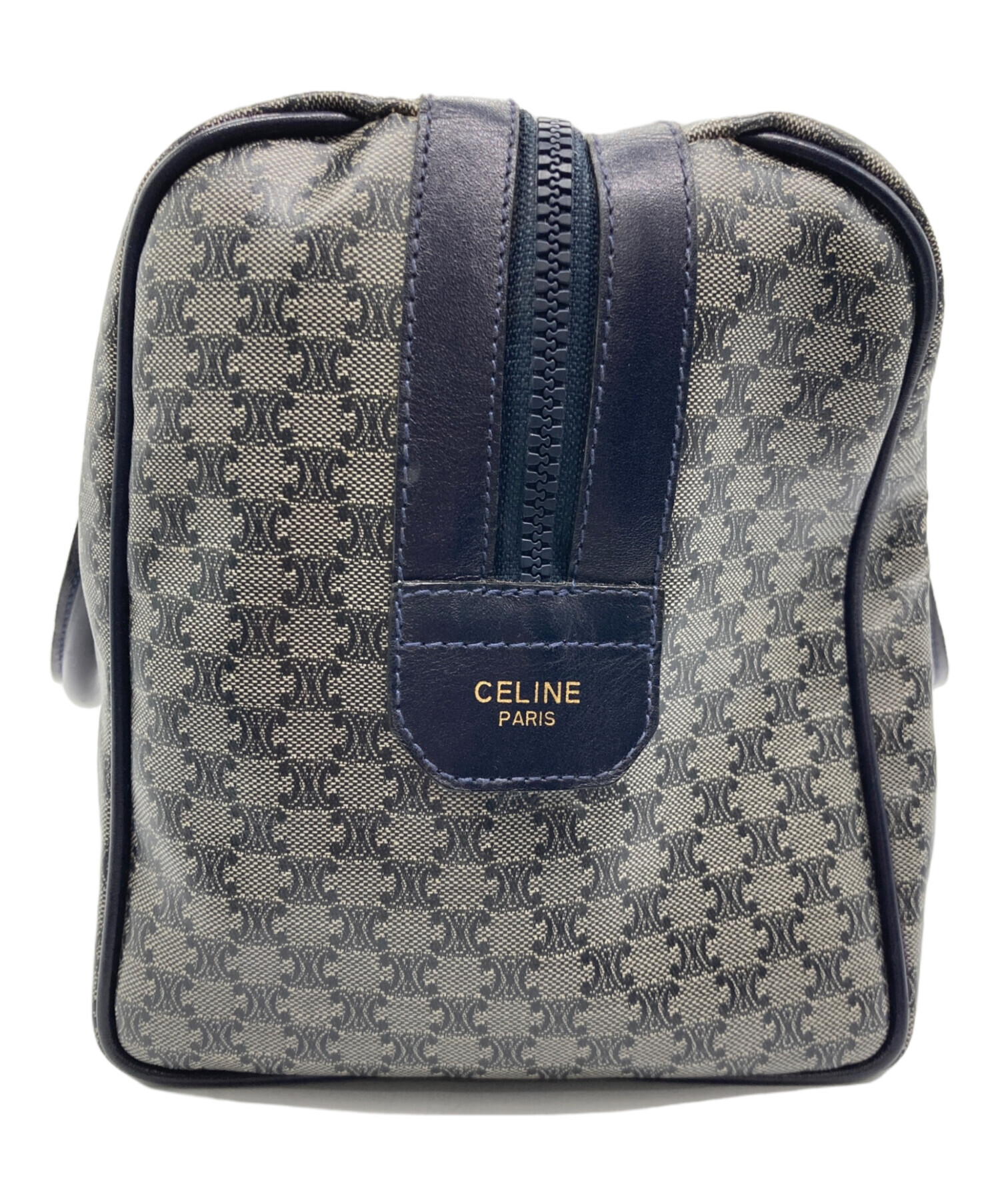 中古・古着通販】CELINE (セリーヌ) ミニボストンバッグ グレー