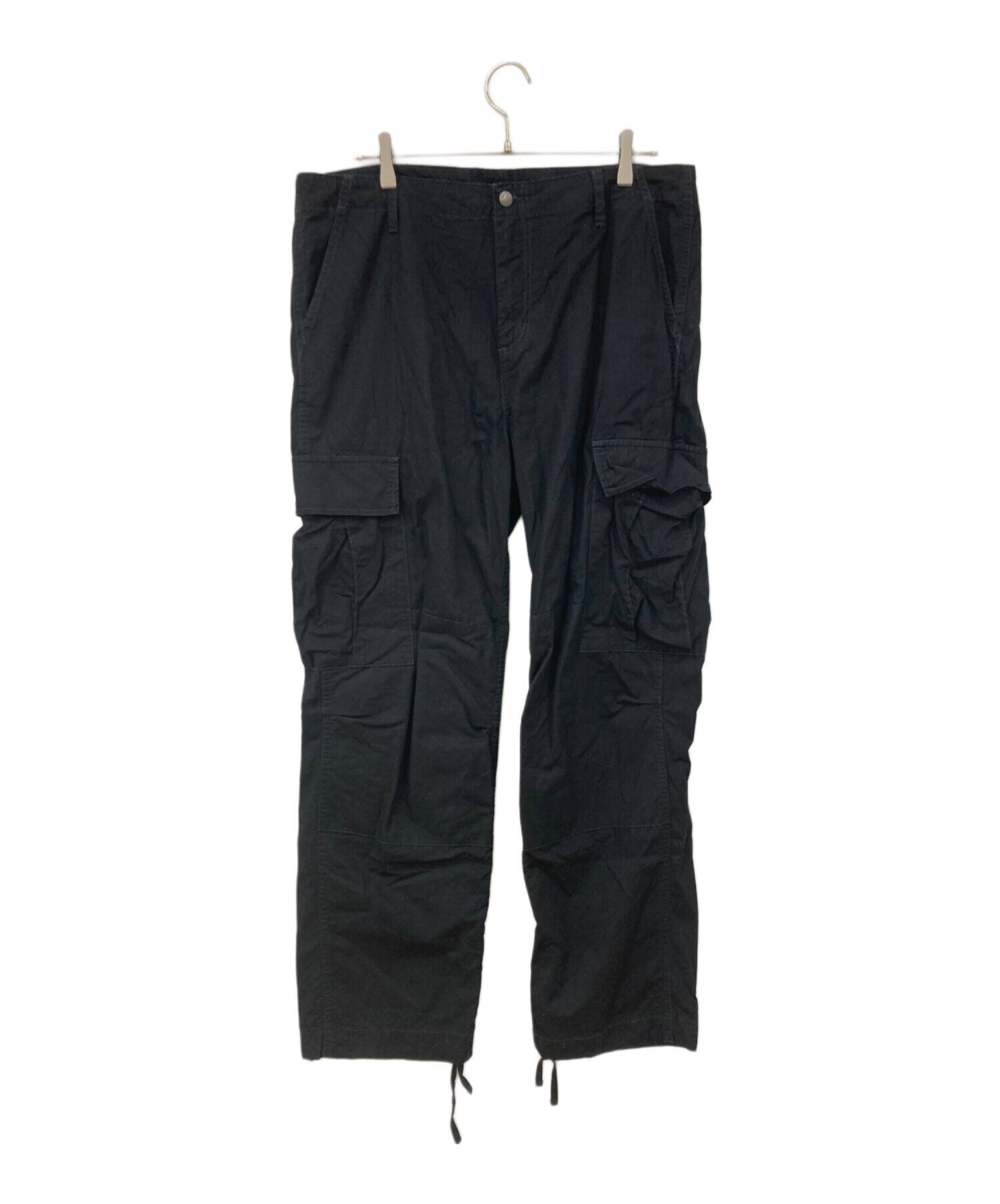 ひ*ん様 Carhartt 軍パンの断捨離古着！ 中古・古着通販】CarHartt (カーハート) カーゴパンツ ブラック サイズ