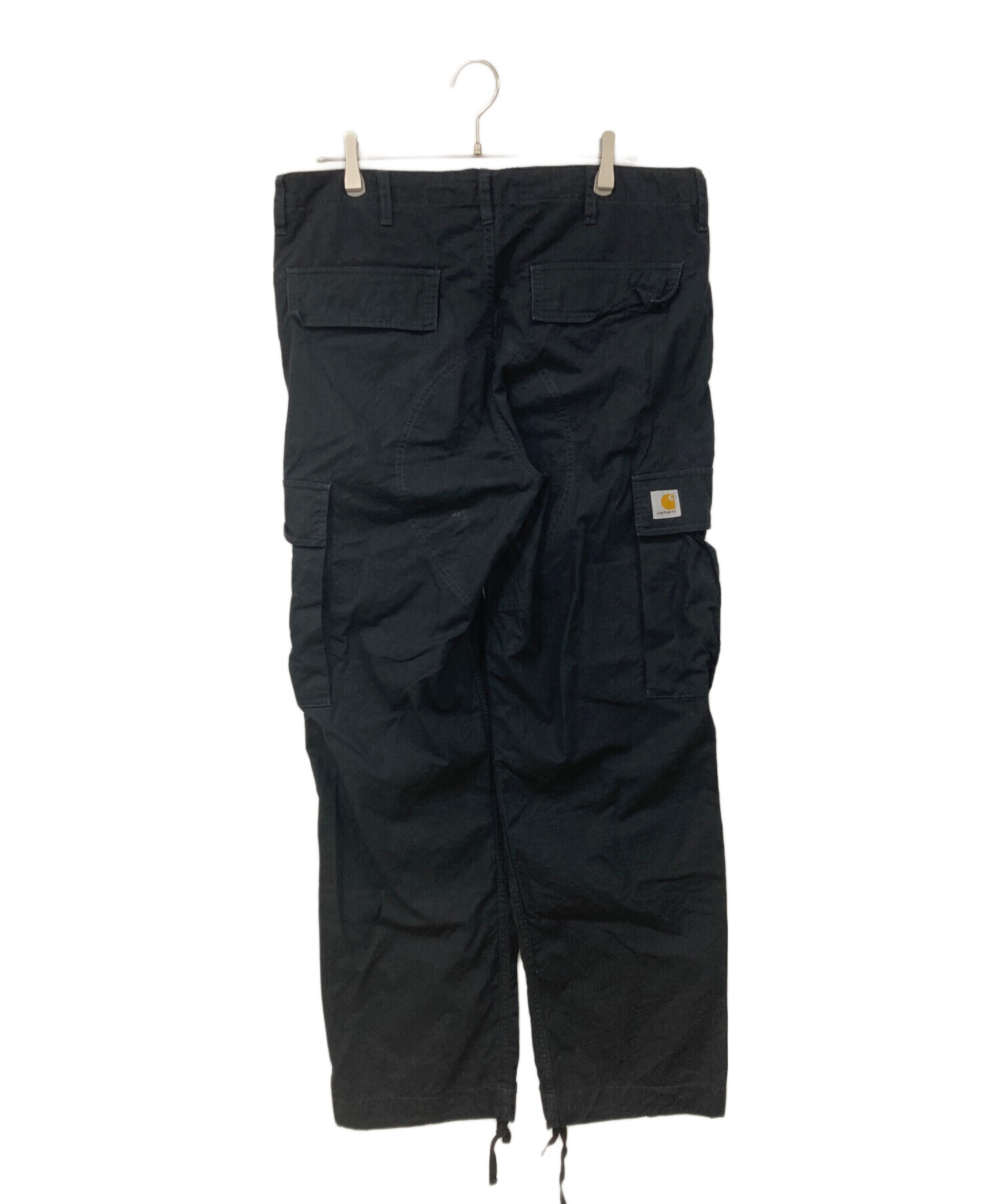 中古・古着通販】CarHartt (カーハート) カーゴパンツ ブラック サイズ