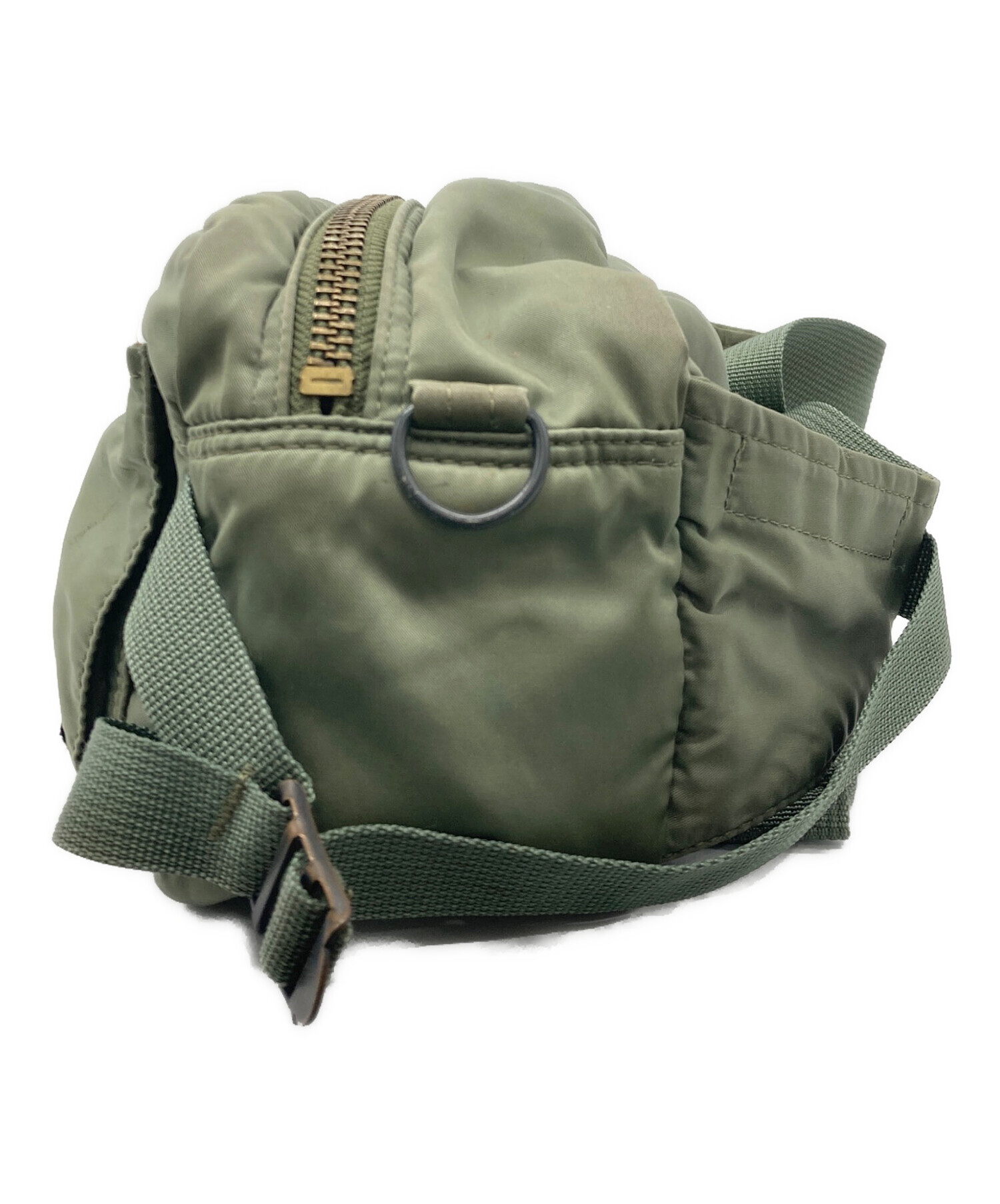 中古美品　Porter カーキショルダーバッグ　可愛い 中古・古着通販】PORTER (ポーター) ショルダーバッグ カーキ