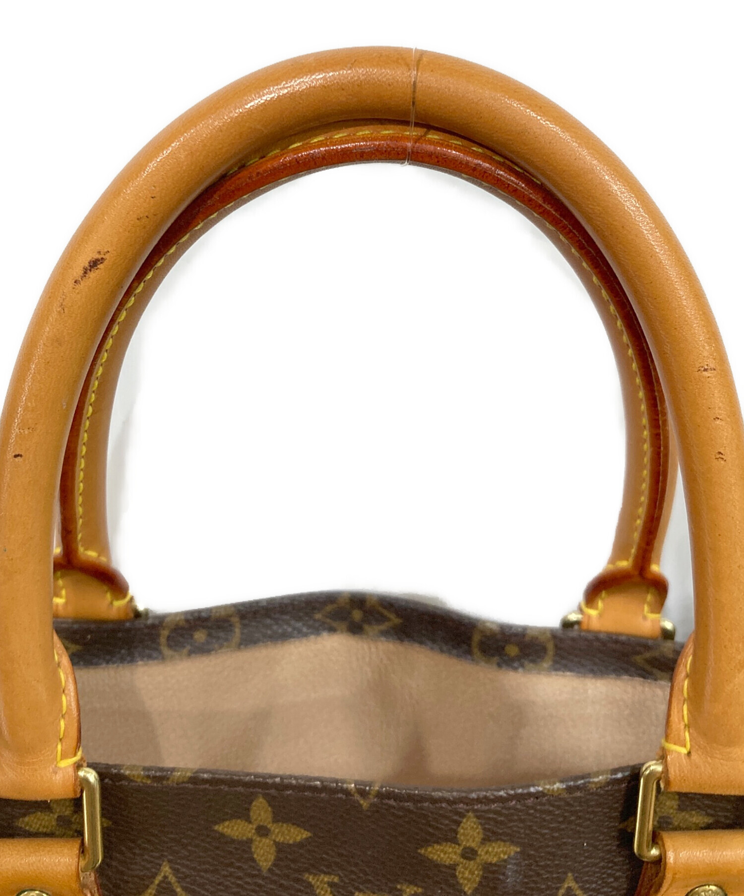 LOUIS VUITTON サックプラ　モノグラム　ハンドバック　訳あり 中古・古着通販】LOUIS VUITTON (ルイ ヴィトン) サックプラ