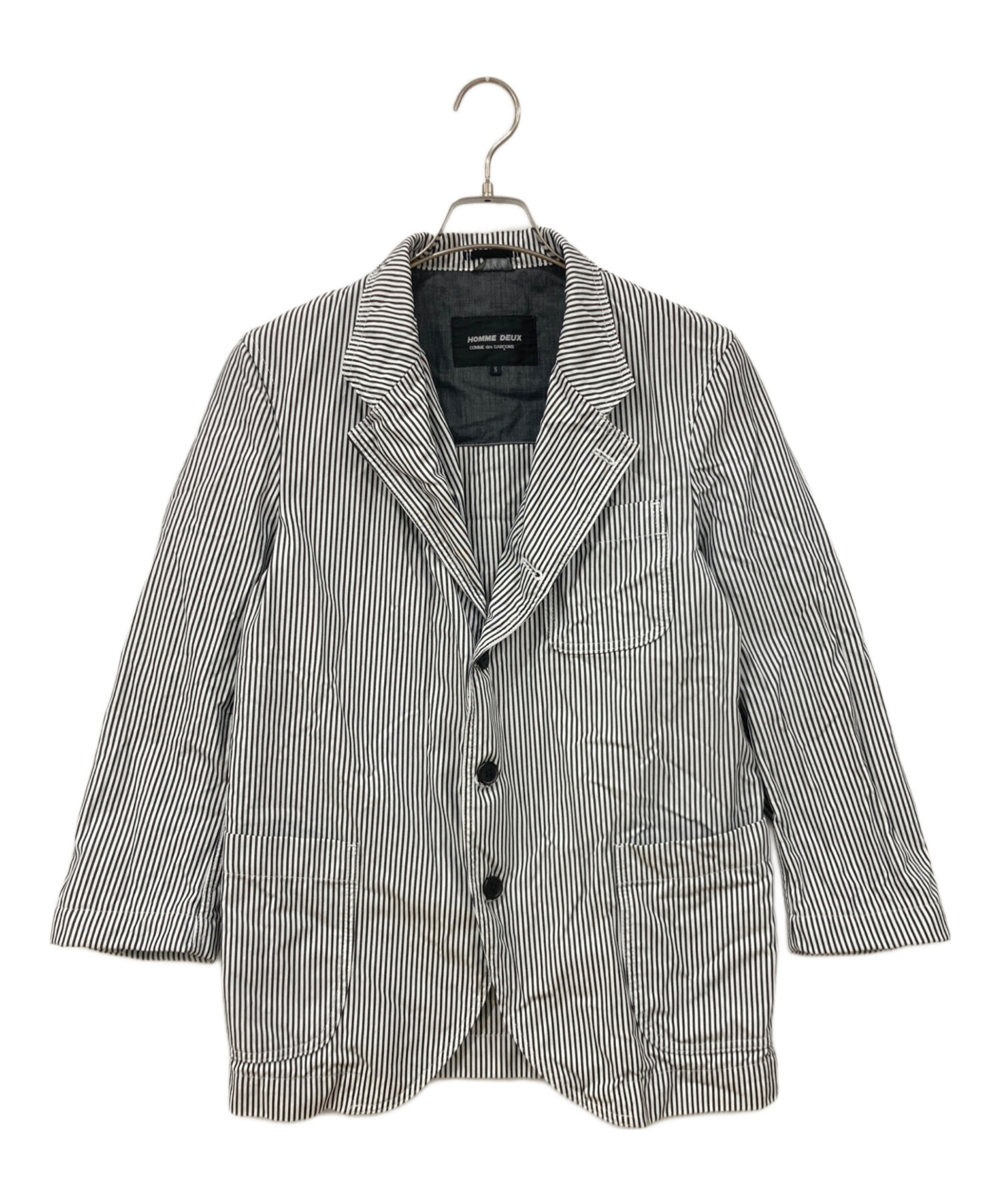 中古・古着通販】HOMME DEUX (オム・ドゥ) カバーオール ホワイト
